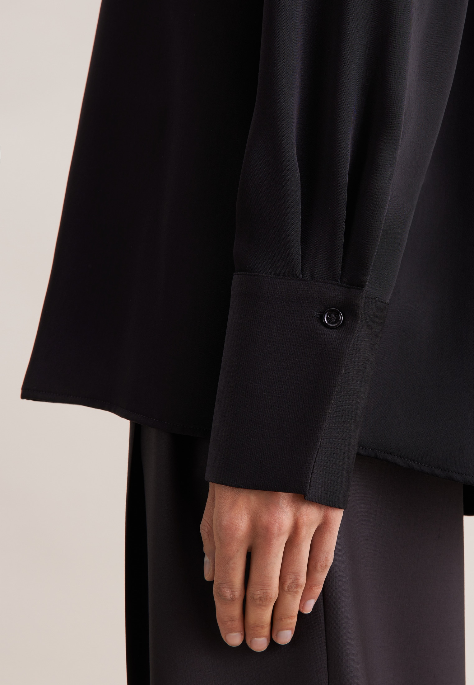 seidensticker Klassische Bluse »Schwarze Rose«, Tunika Uni
