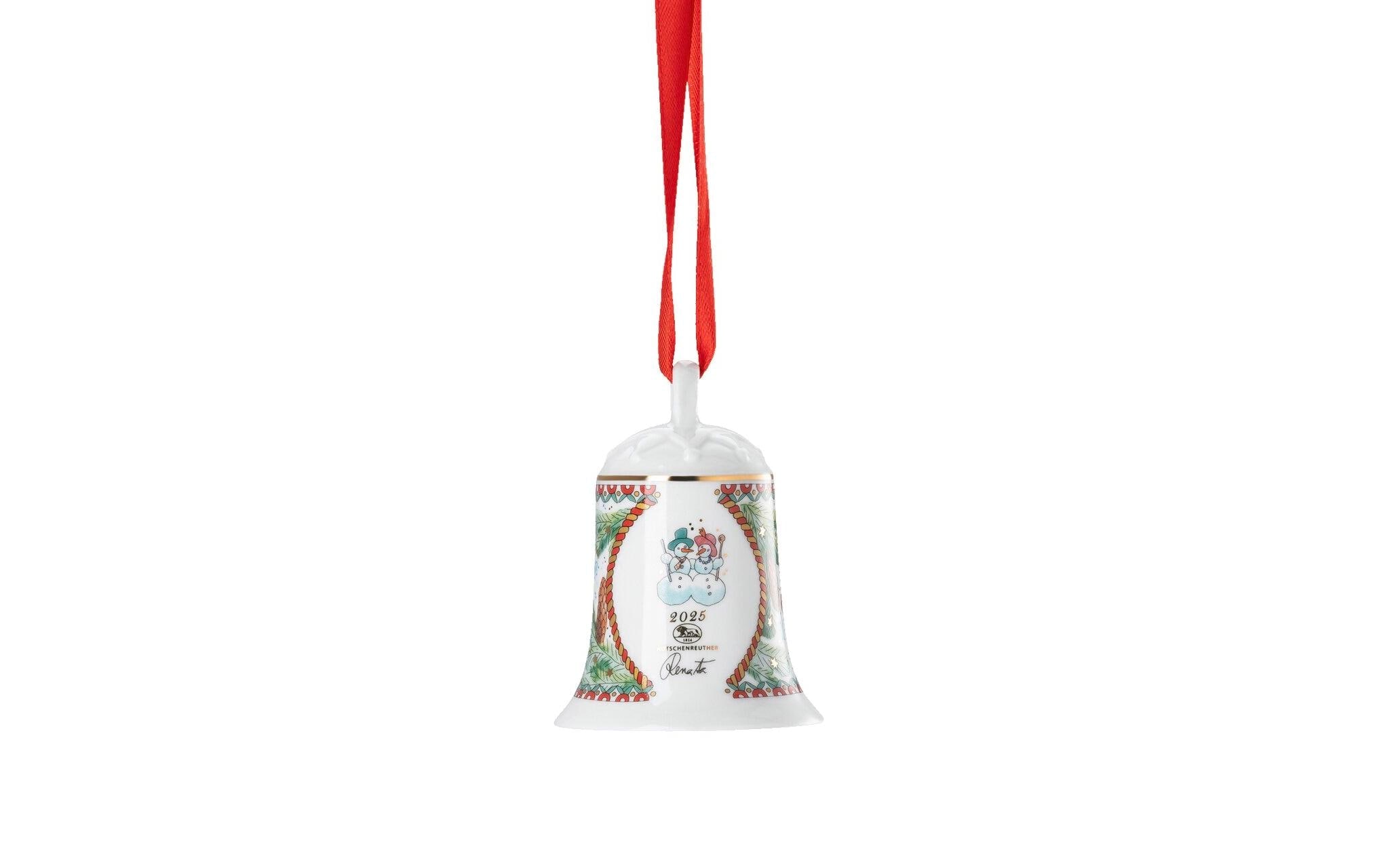 Hutschenreuther Décorations pour l'arbre de Noël »Weihnachtsglocke 2026 Weihnachtsschmuck«