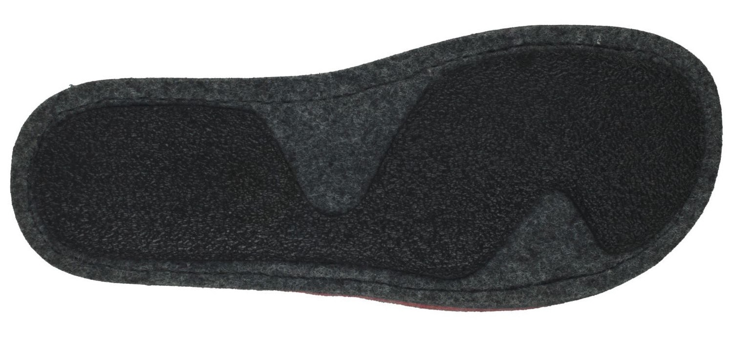 Rohde Pantoffel »LUCCA«  Clog, Hausschuh, Homeslipper in melierter Optik