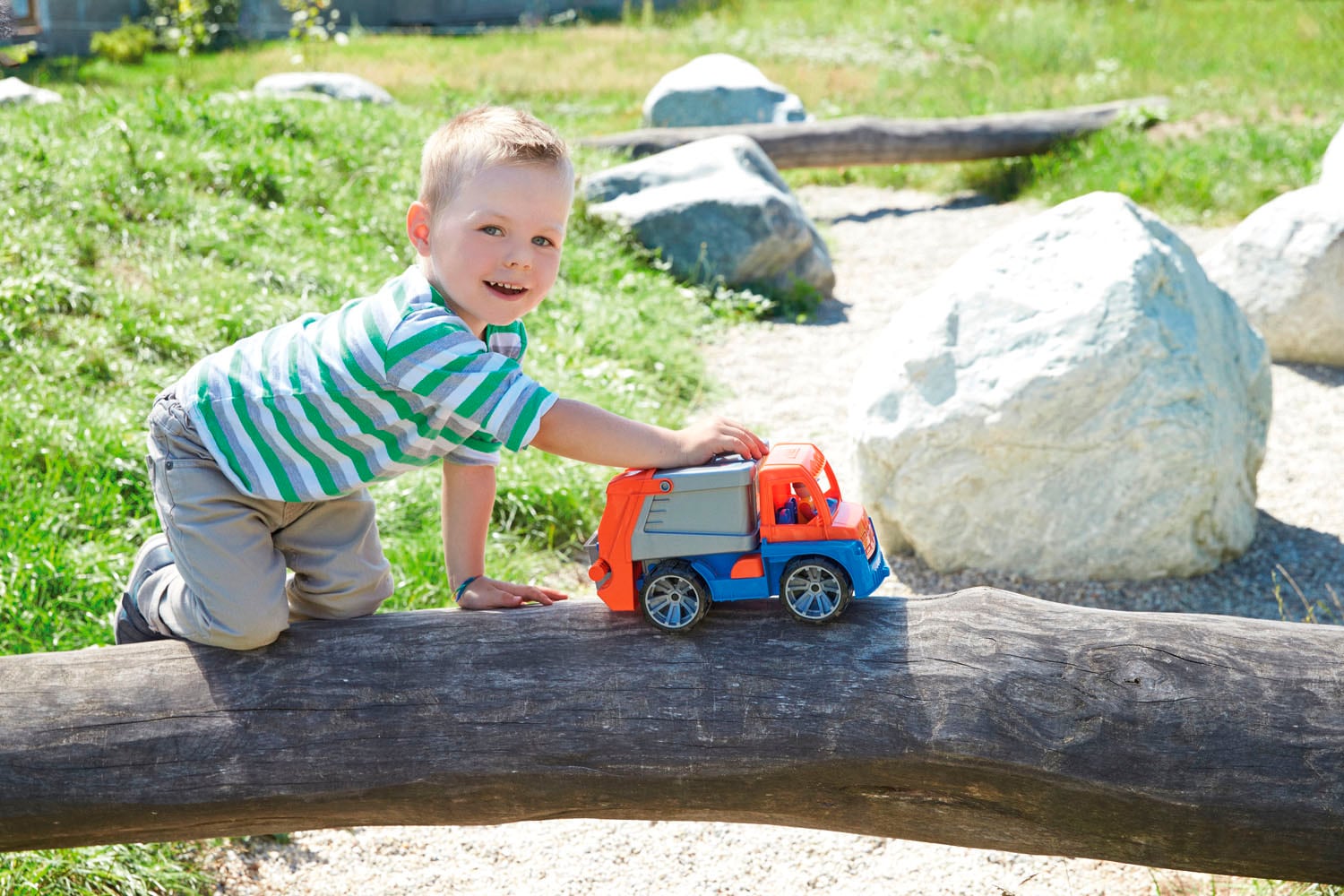 Lena® Spielzeug-Müllwagen »Truxx« Made in Europe