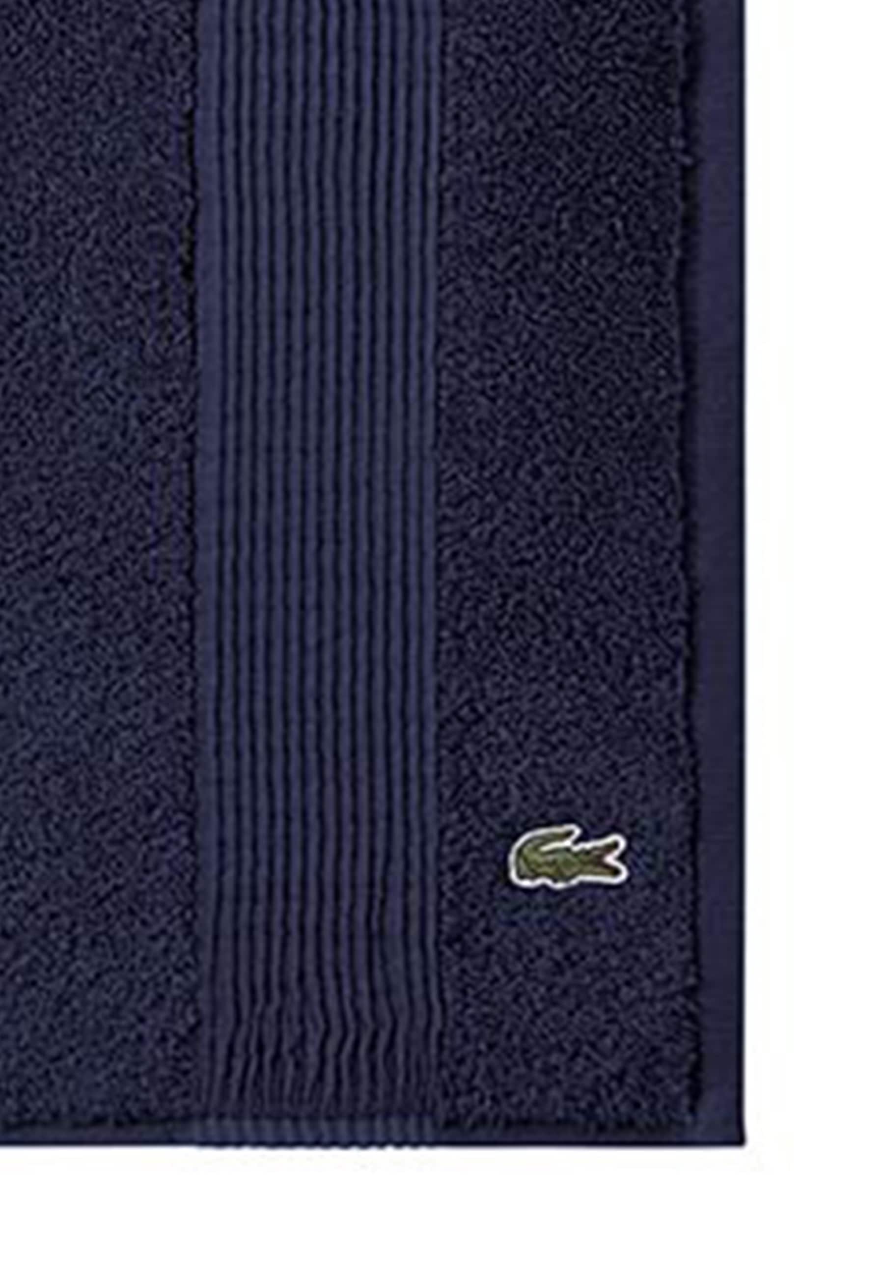 Lacoste Badematte »LLECROCO« Höhe 3 mm schnell trocknend mit Label-Applikationen