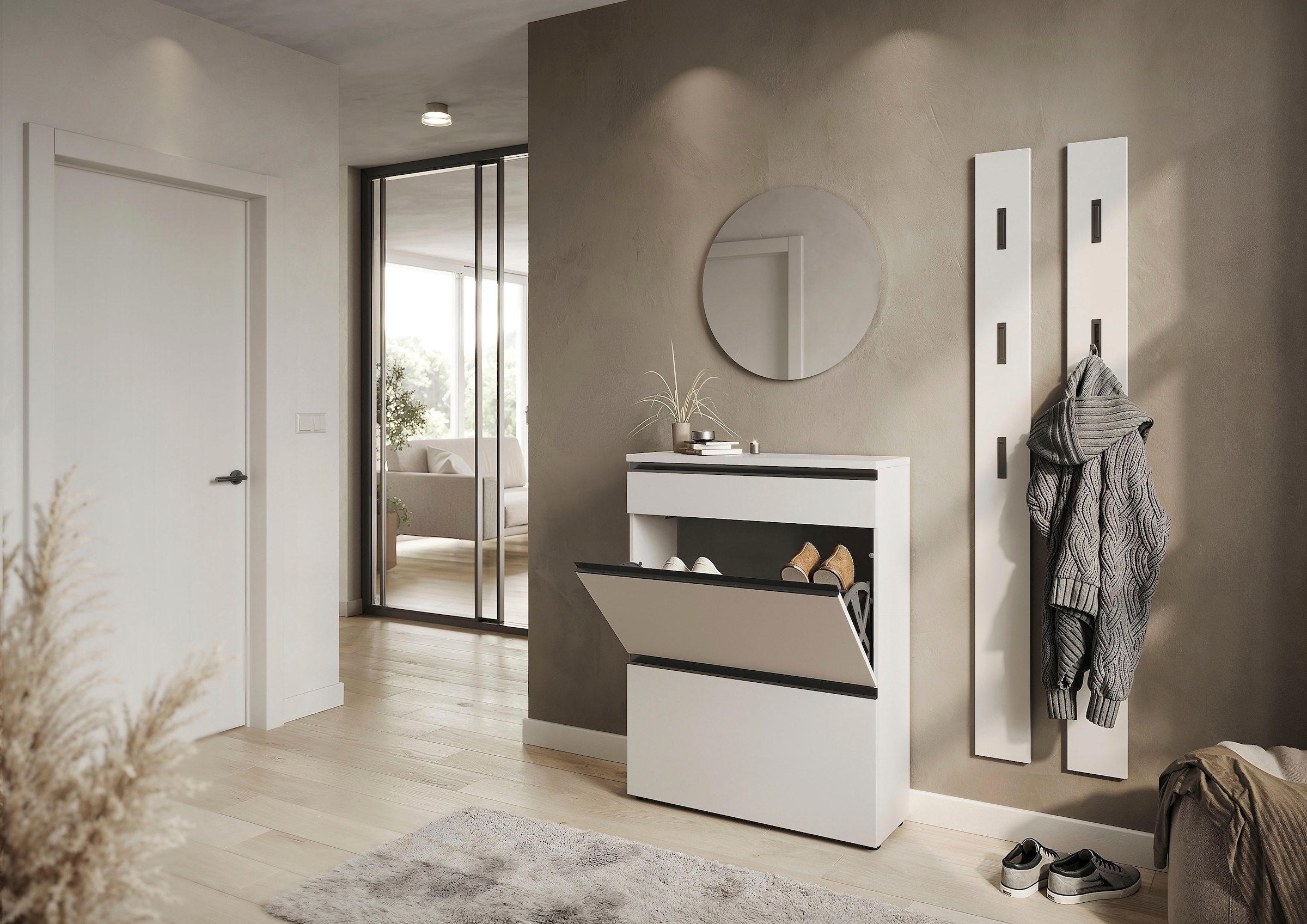 GERMANIA Schuhschrank »GW-Baldone« 1 Stk. tlg. Platz für bis zu 12 Paar Schuhe