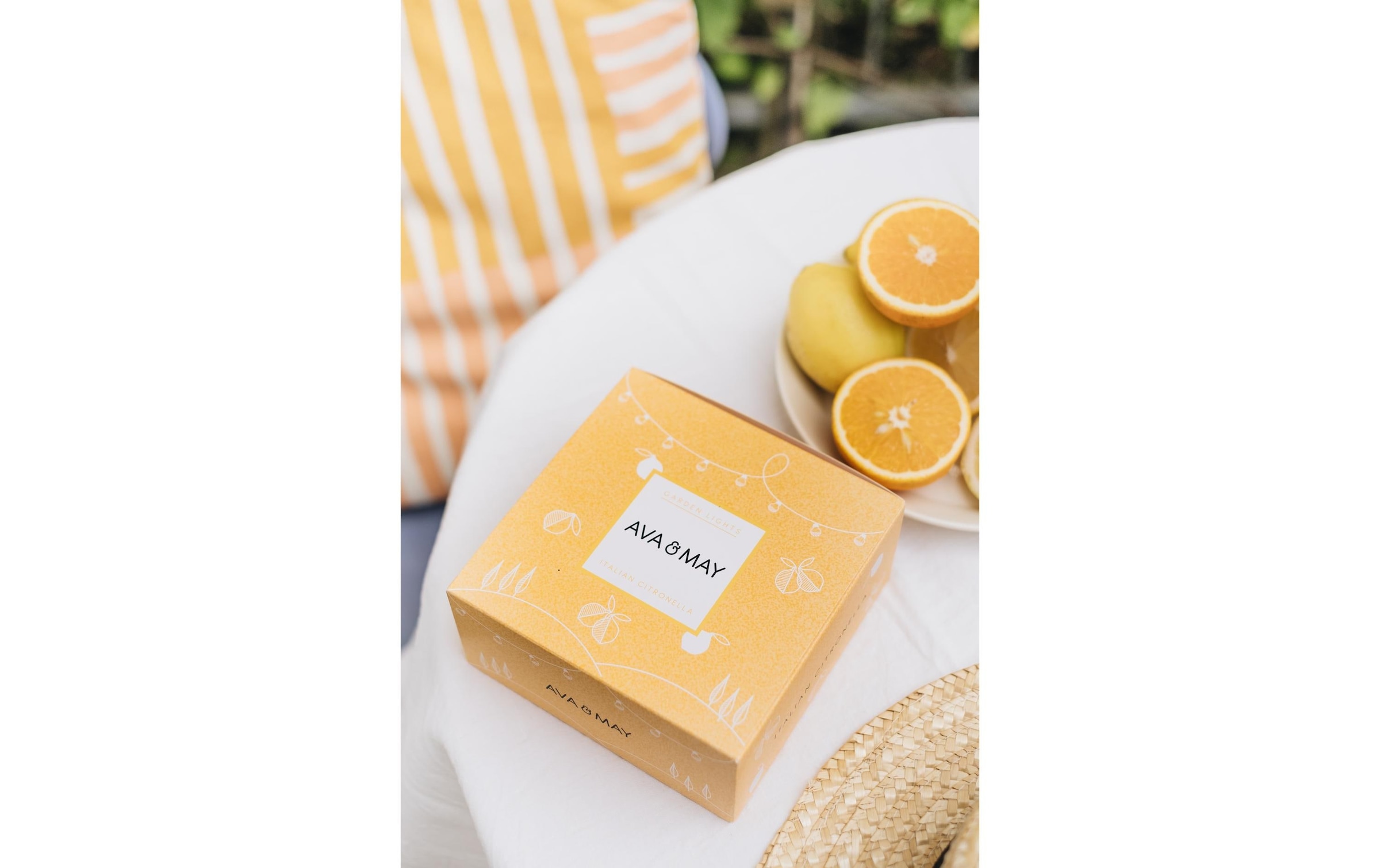 AVA & MAY Bougie parfumée »Italian Citronella 450 g«