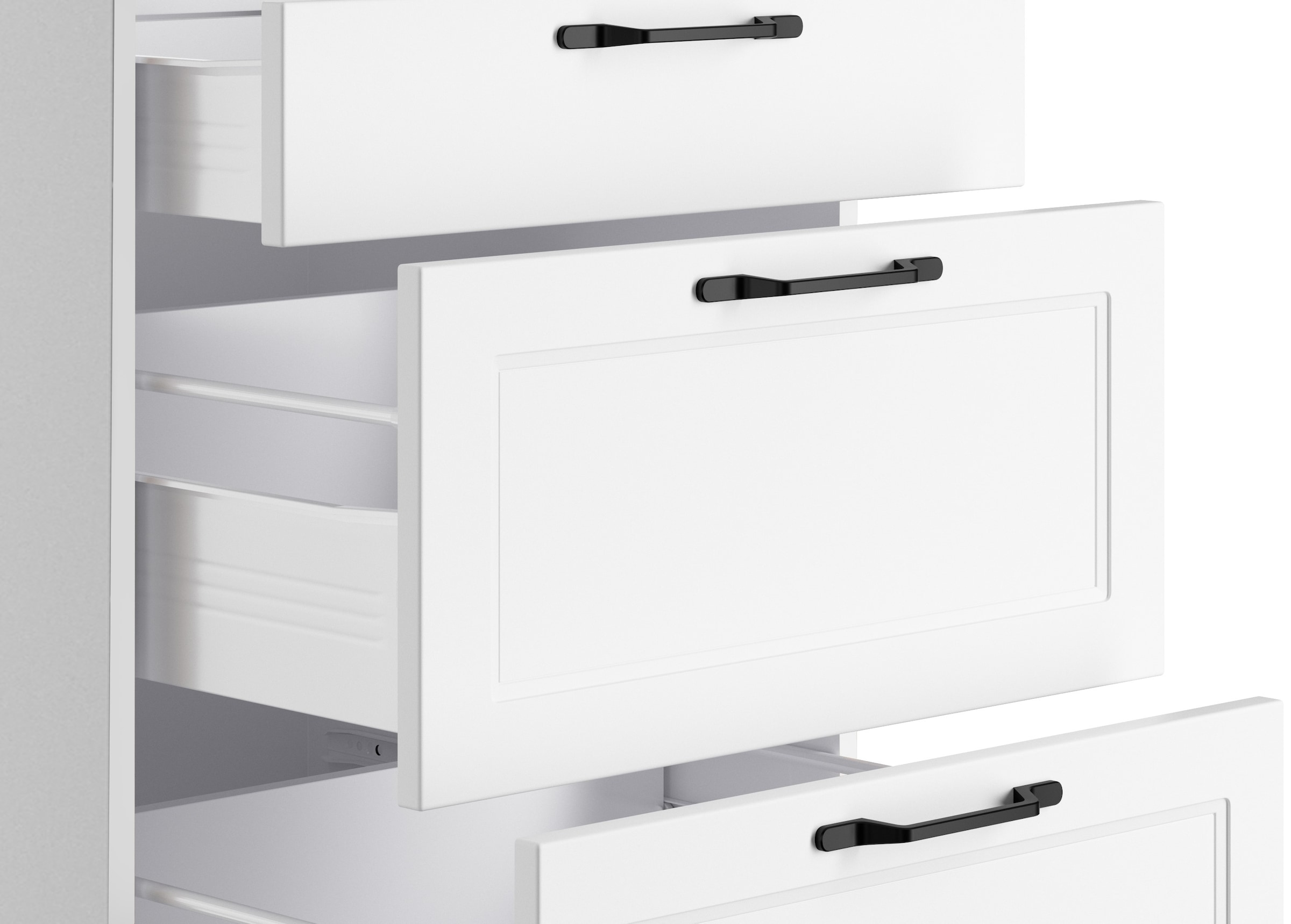 KOCHSTATION Ilot de cuisine »KS-Lani, Breite 153 cm, mit Flaschenregal« façades MDF, plan de travail épaisseur 38mm