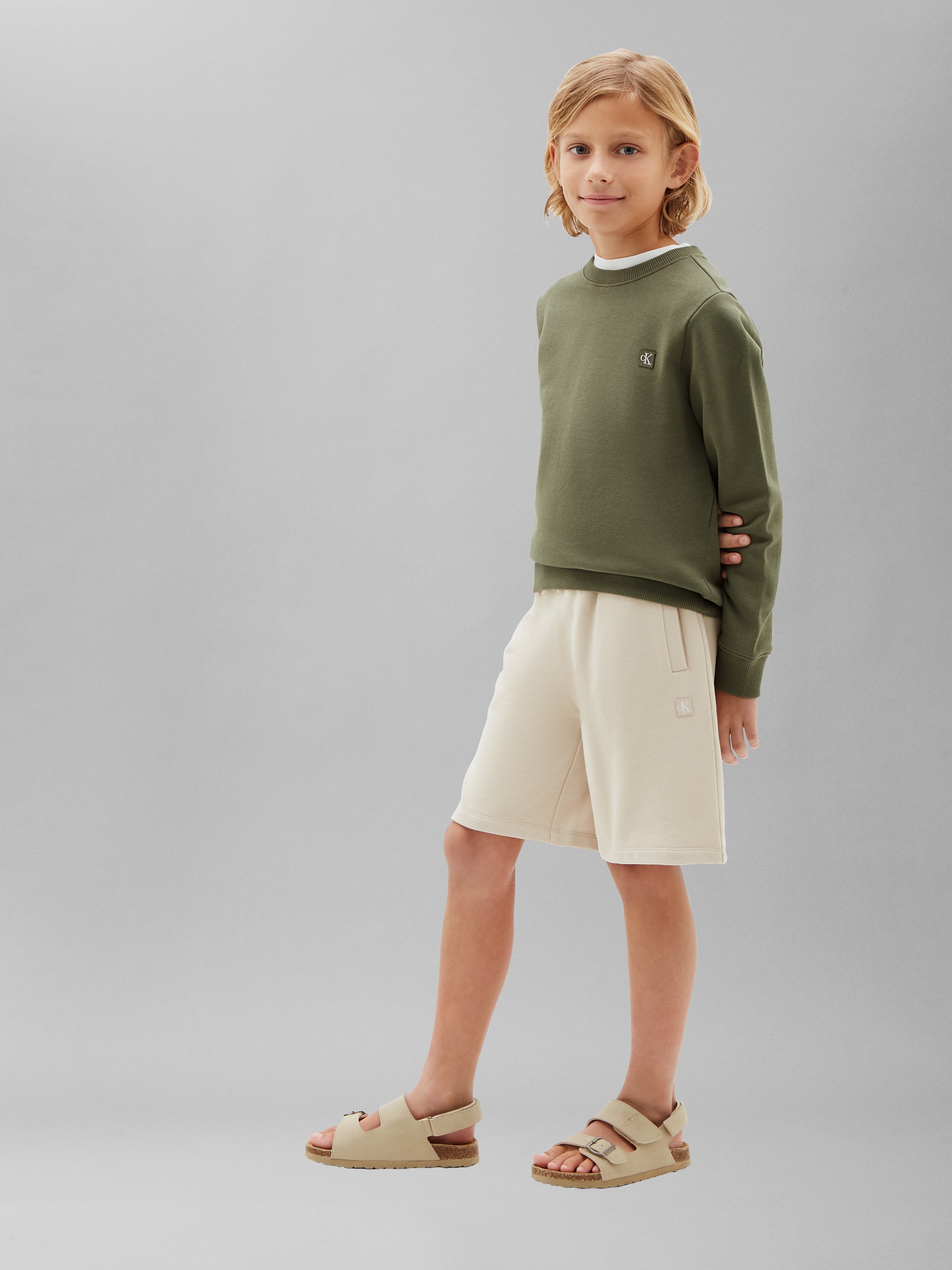 Calvin Klein Jeans Sweatshirt »MINI BADGE«, Regular fit, Badge
