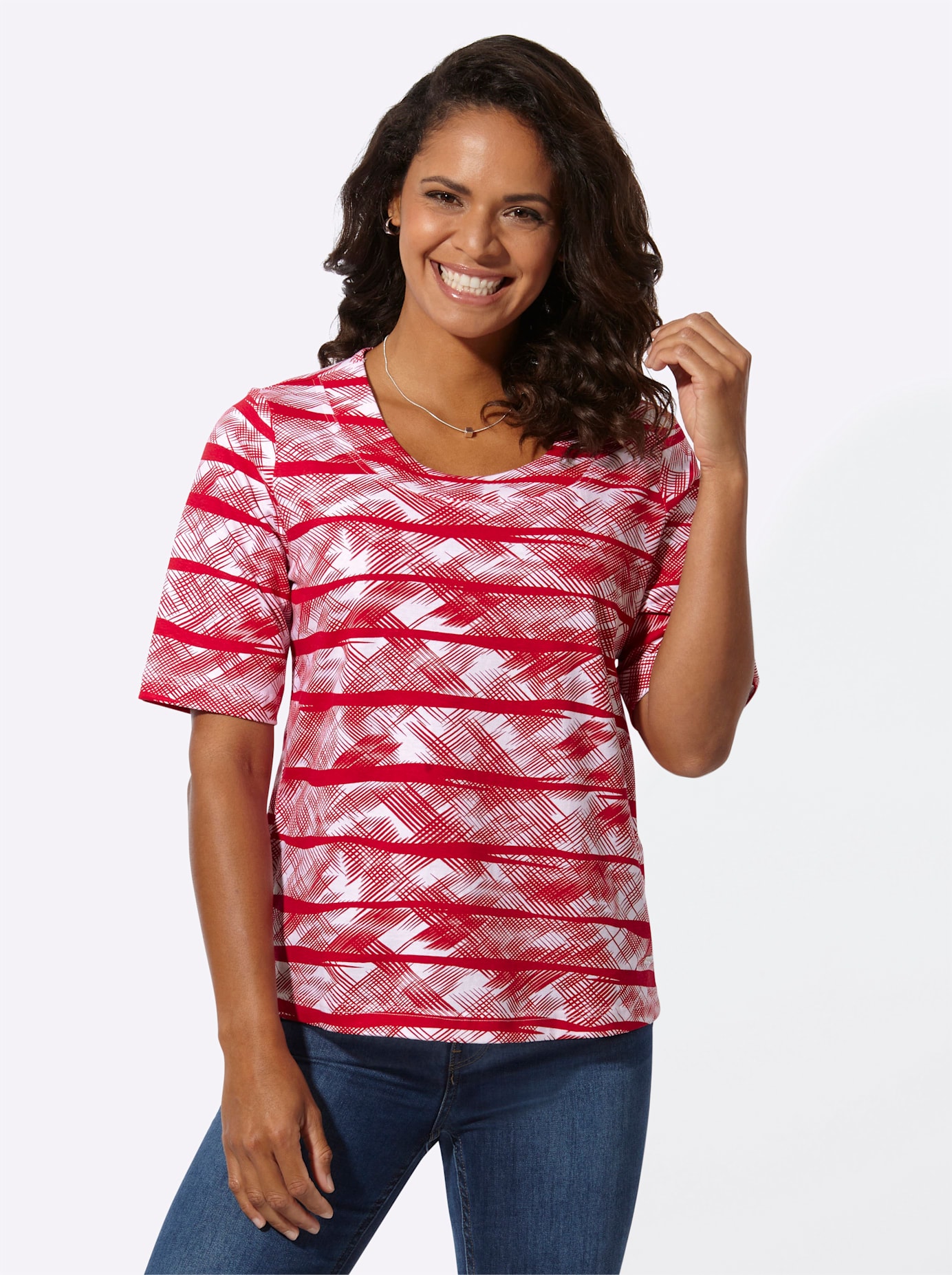 Casual Looks Kurzarmshirt »Shirt« 1 Stk.