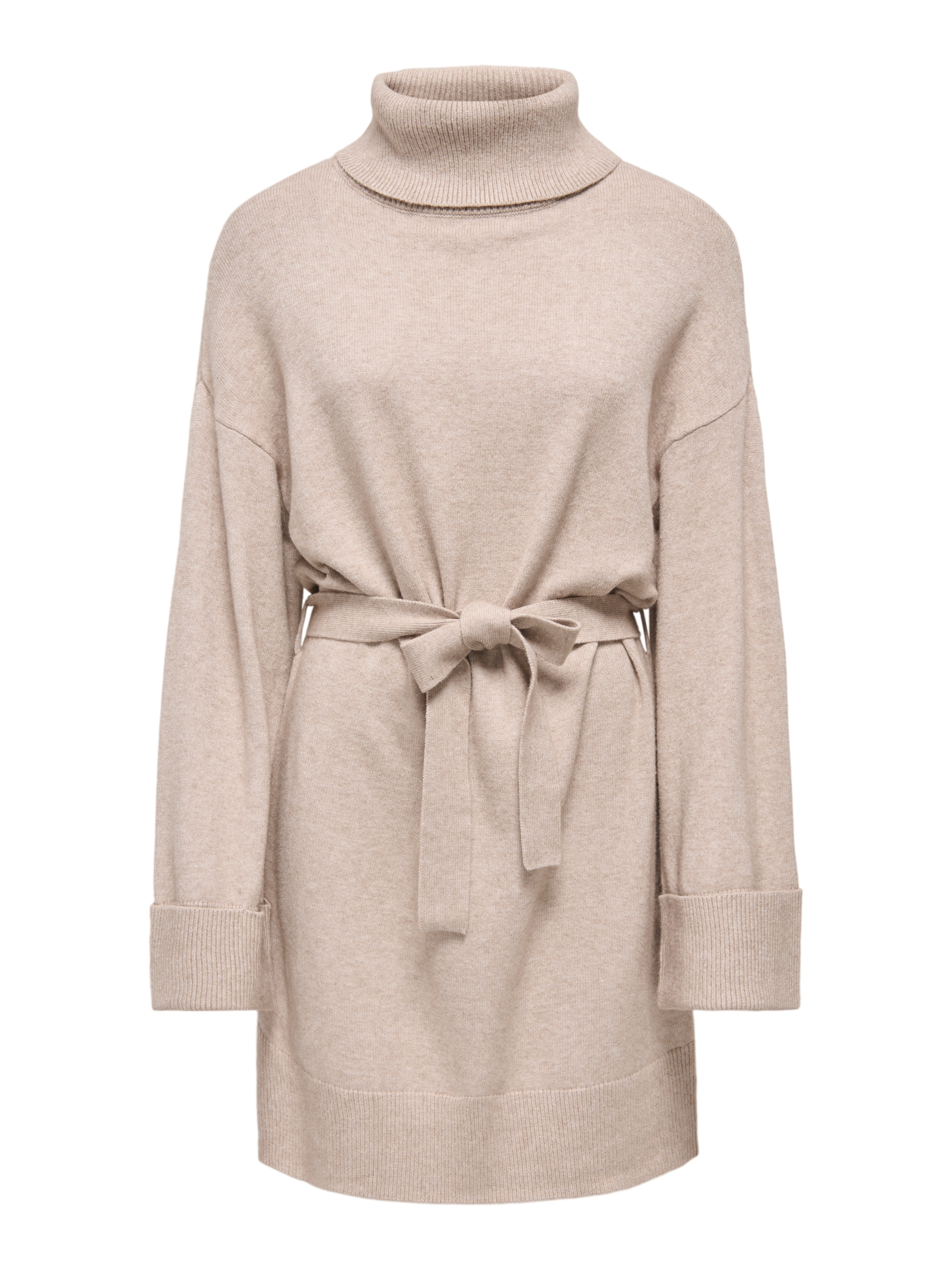 ONLY Robe en tricot »ONLPRINCESS LS ROLL-NECK DRESS KNT NOOS« Viskosemischung, regular fit