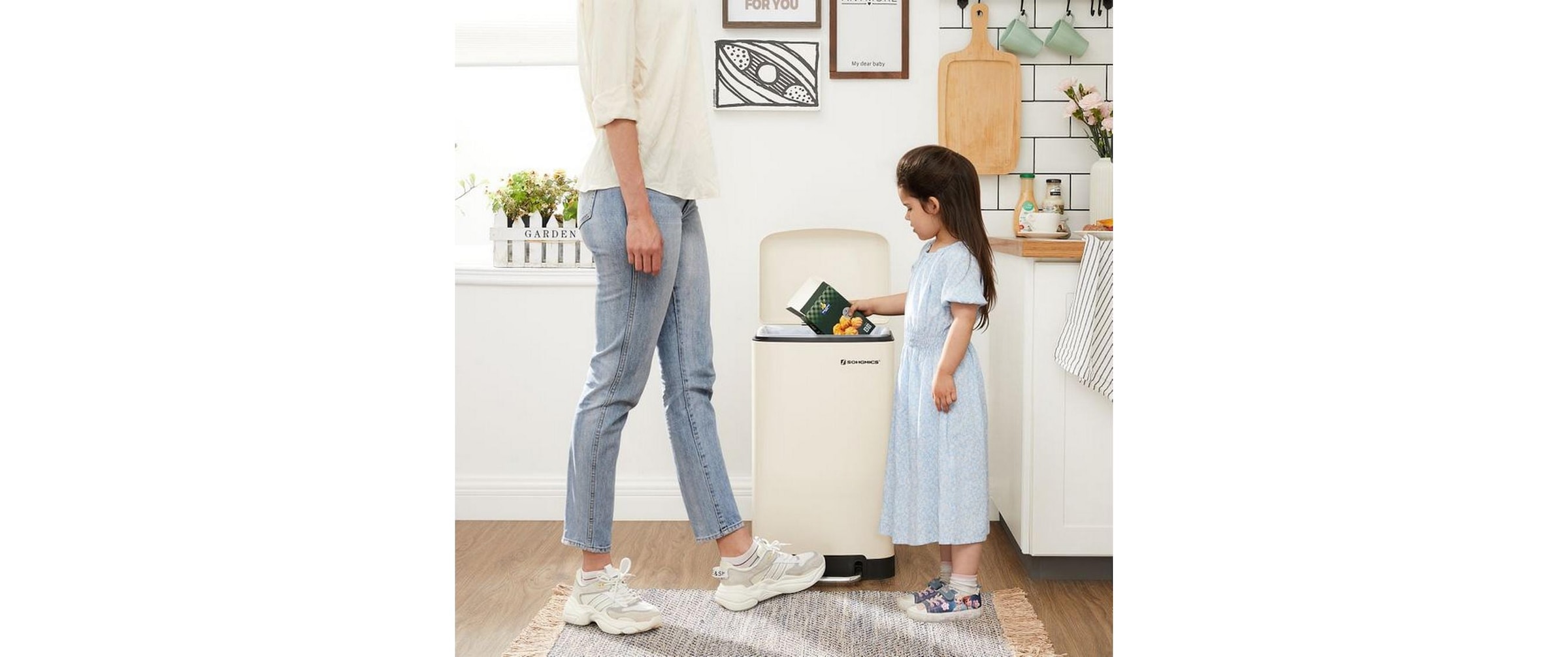 SONGMICS Poubelle »mit Inneneimer 30 l« 1 Behälter