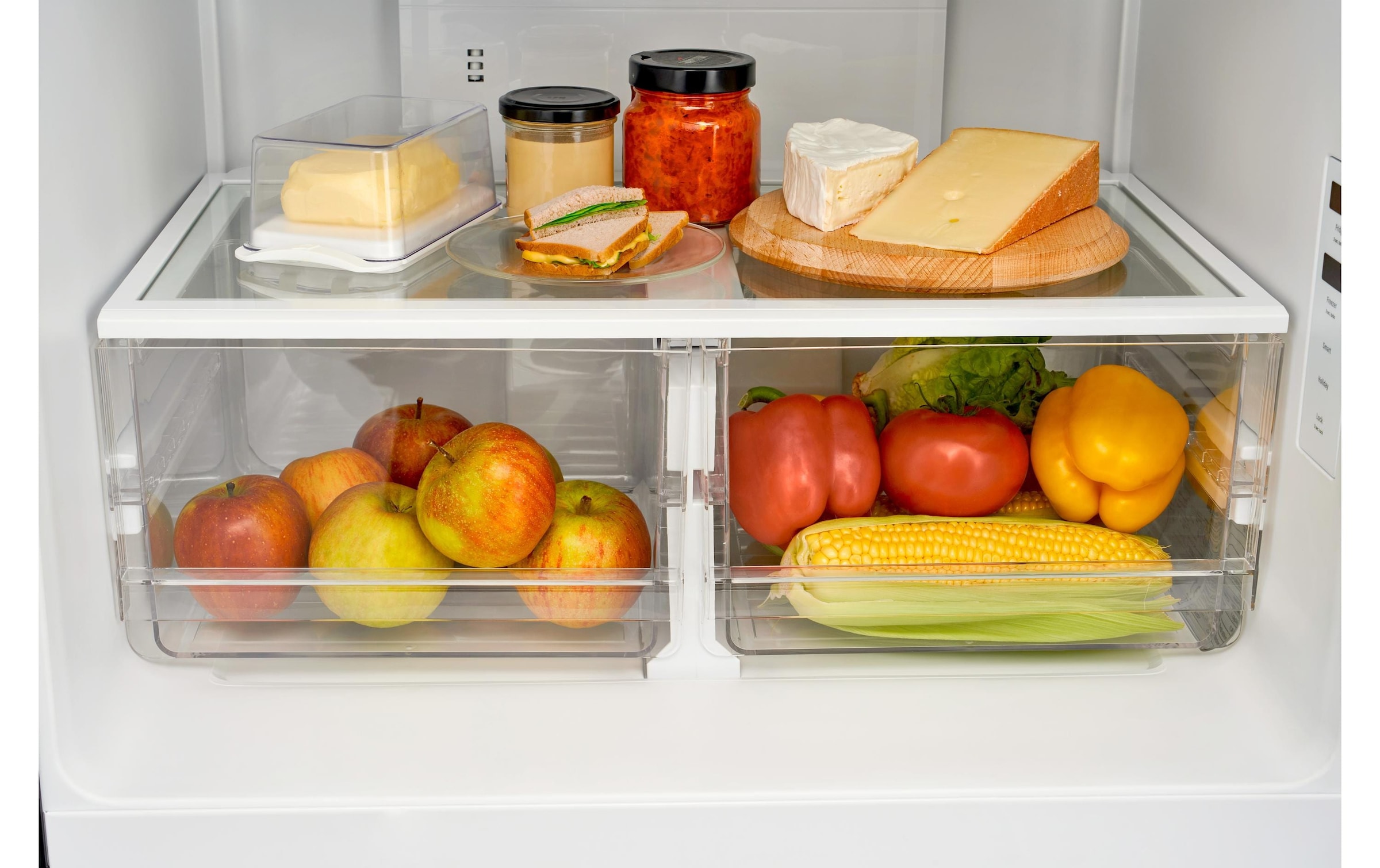 Trisa Kühl-/Gefrierkombination »Frescolino Classic Rechts« 185 cm hoch 65 cm breit