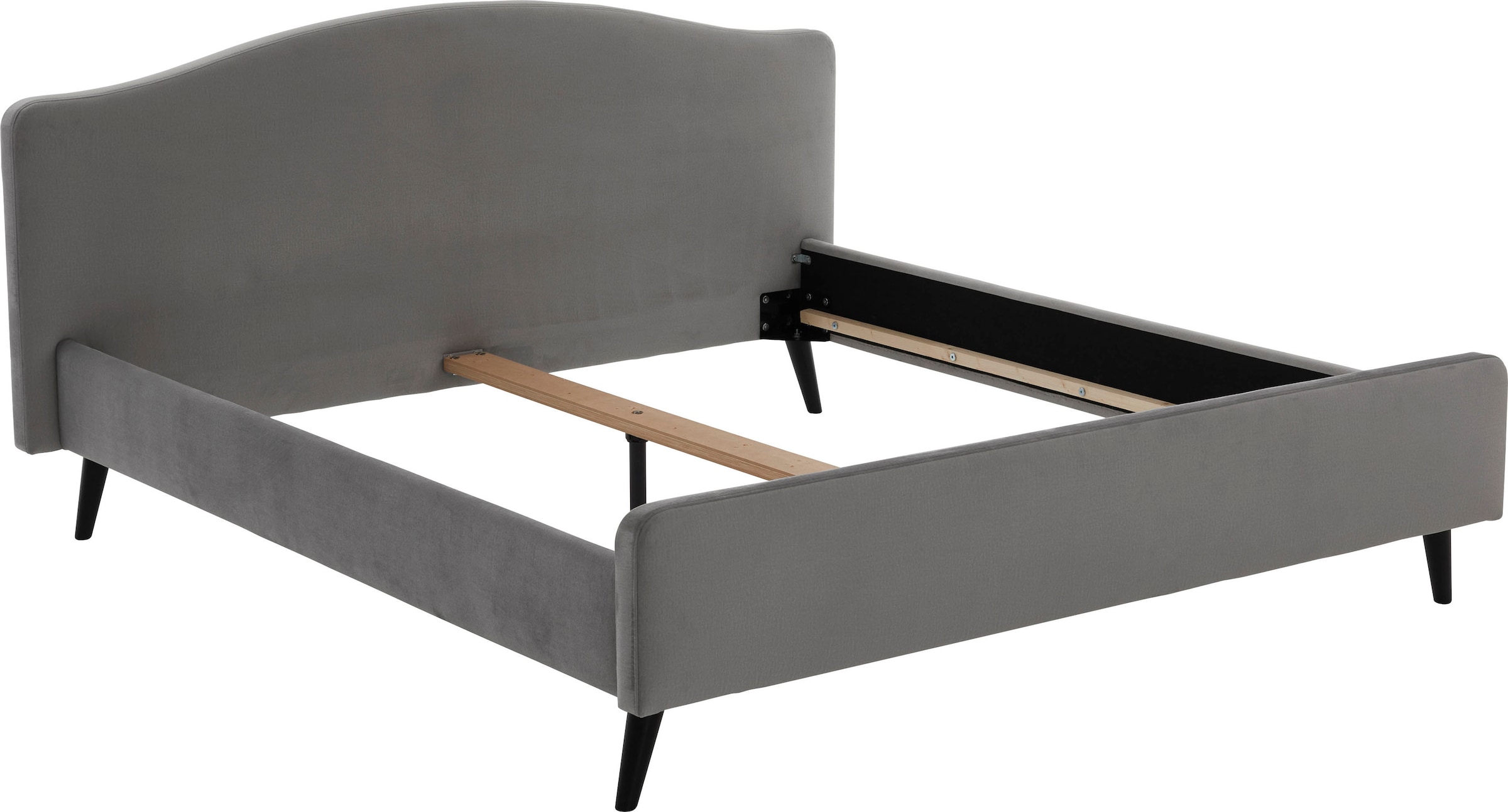 ATLANTIC home collection Polsterbett »Tamiga« mit Massivholzfüsse