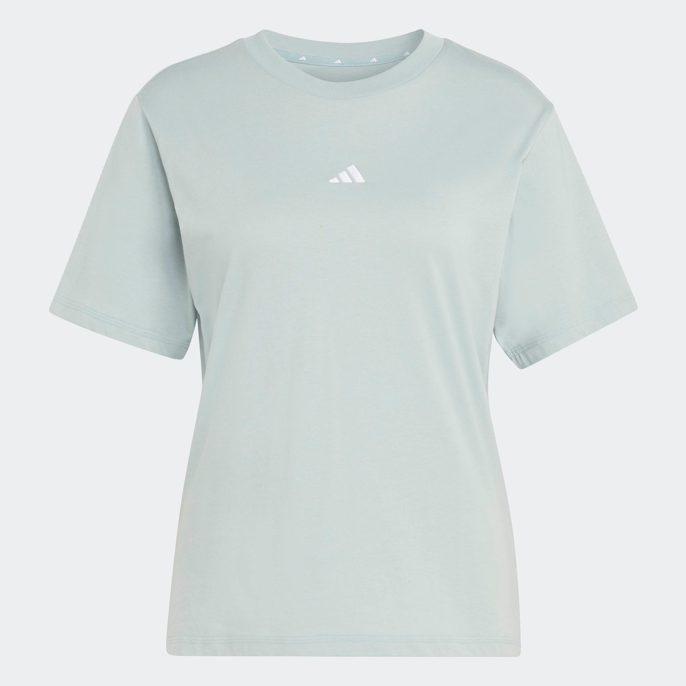 adidas Sportswear T-shirt »ESSENTIALS SMALL LOGO COTTON« Basic Design, Rundhalsausschnitt, mit kleinem 3-Streifen Logo
