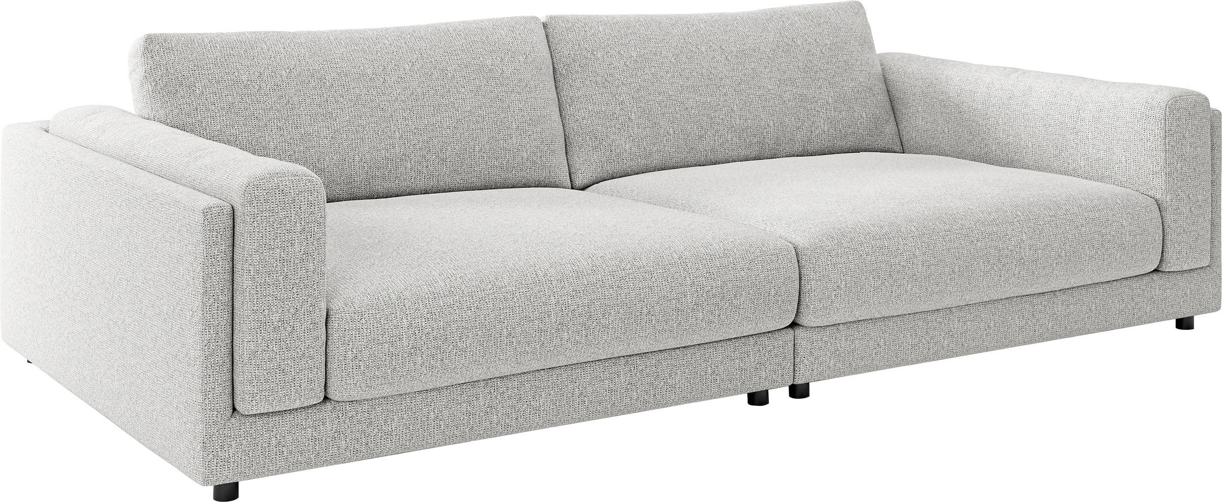 3C Candy Canapé Big »Karalis mit extra grosser Sitztiefe, elegantes Mega Sofa zum Relaxen,« aussi en velours côtelé ou cuir, coussins amovibles, confort lounge