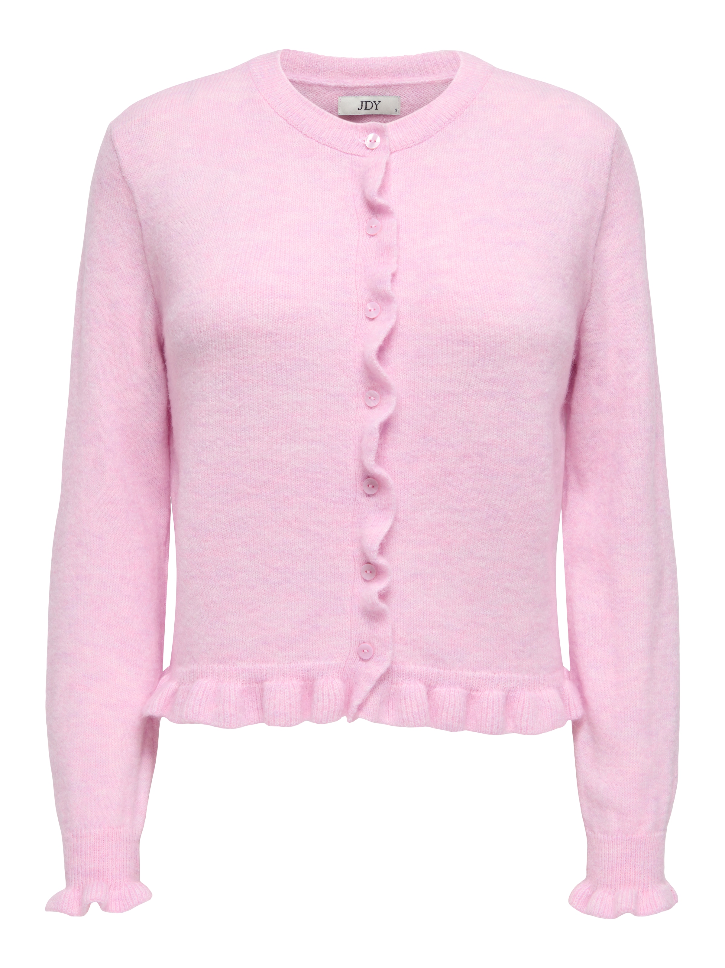 JDY Veste en tricot »JDYLETTY L/S ON FRILL CARDIGAN KNT NOOS«