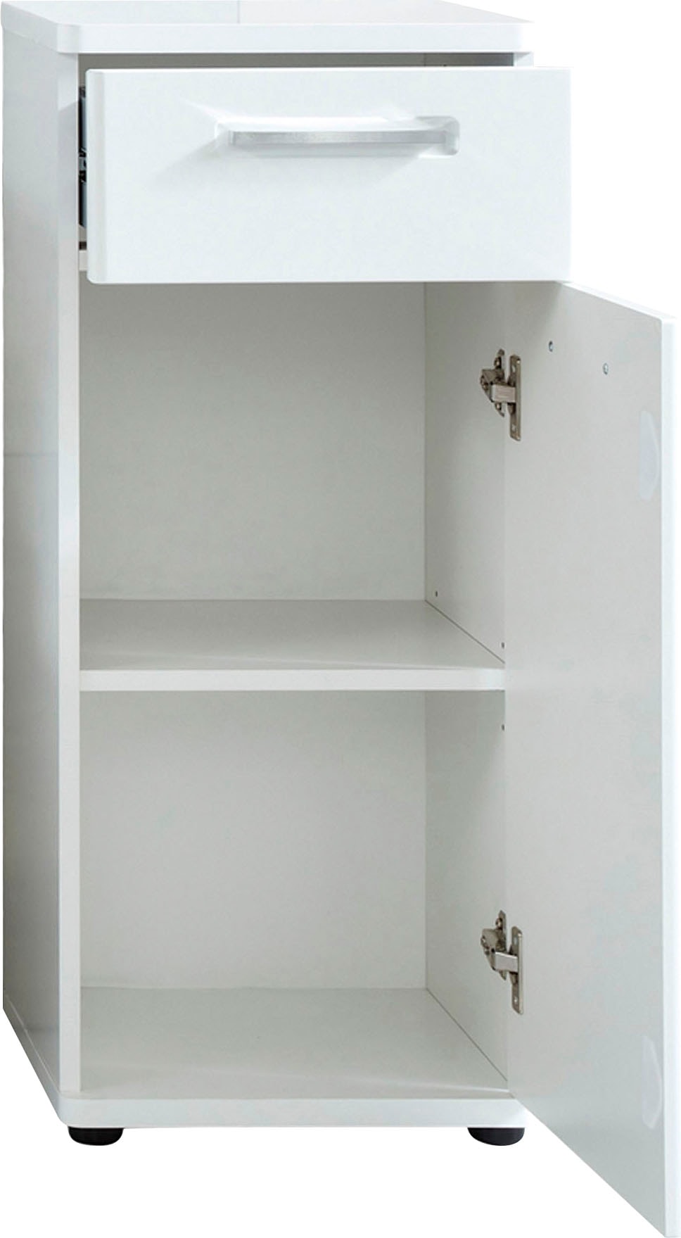 welltime Unterschrank »Mora« Standschrank mit 1 Tür & 1 Schublade - (B/T/H) 37/34/87 cm