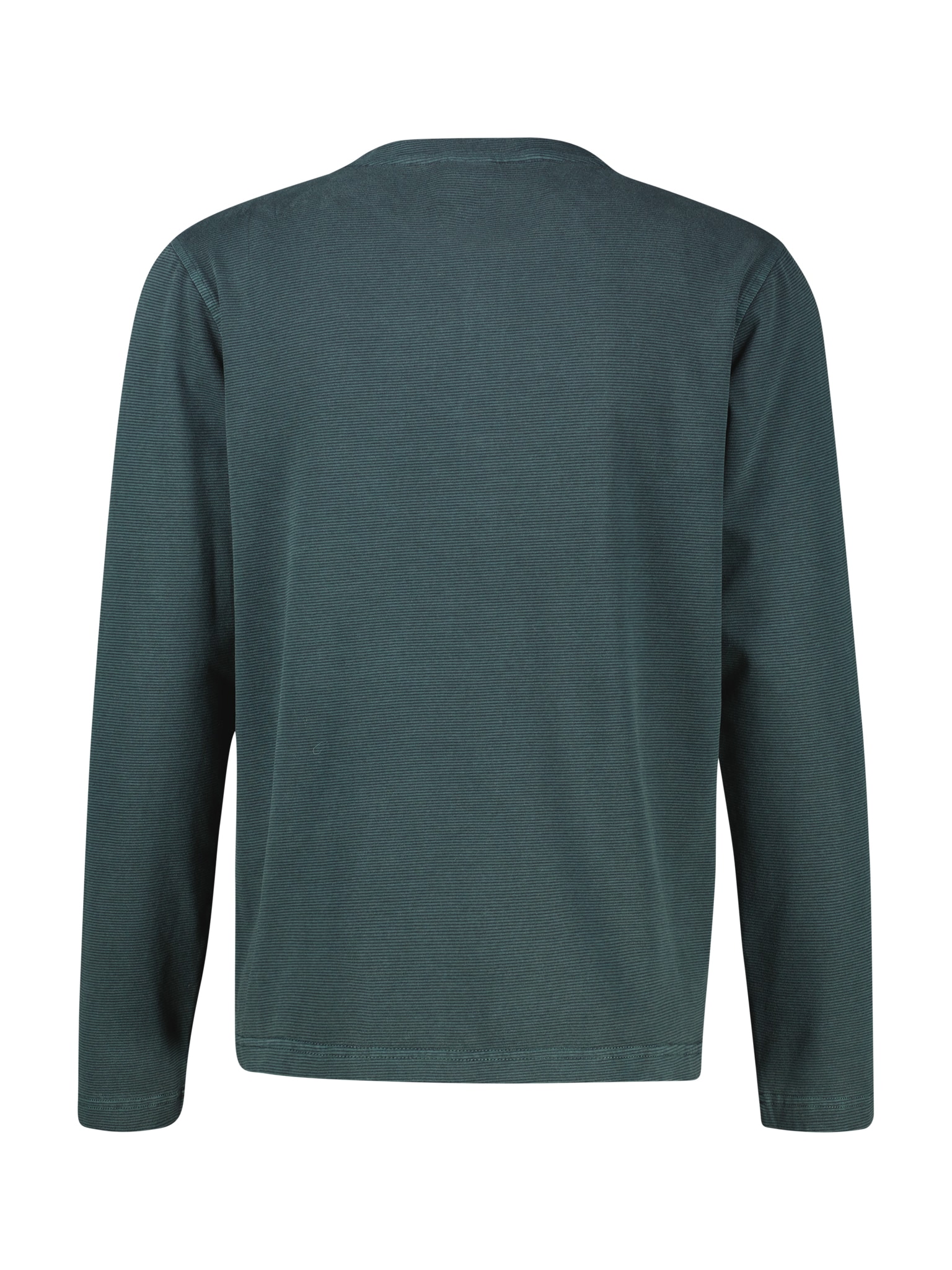 LERROS Langarmshirt mit kurzer Knopfleiste - Serafino - und feinen Streifen