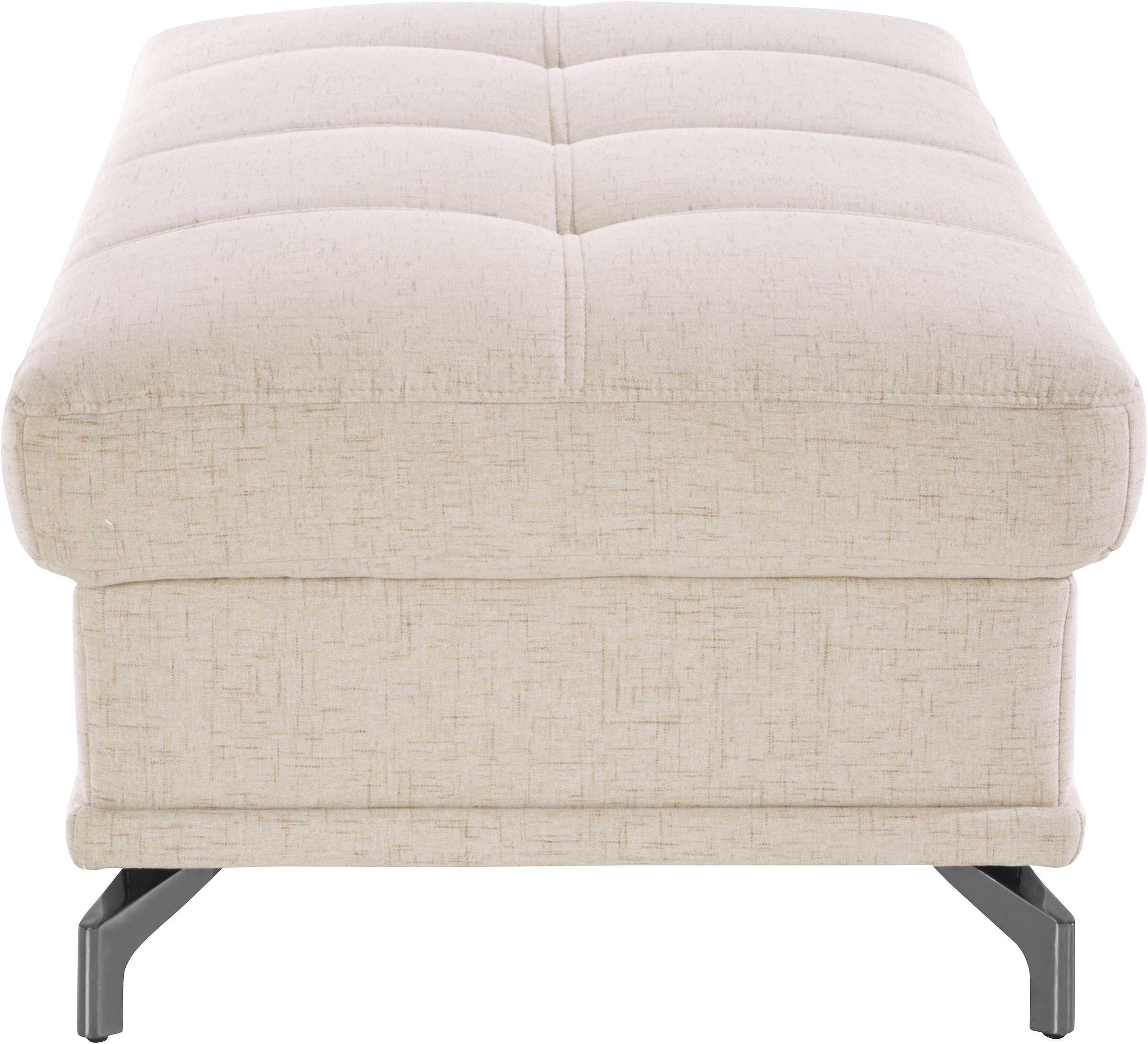 PLACES OF STYLE Polsterhocker »Costello, B: 133 cm« individuell zu kombinieren, Federkern