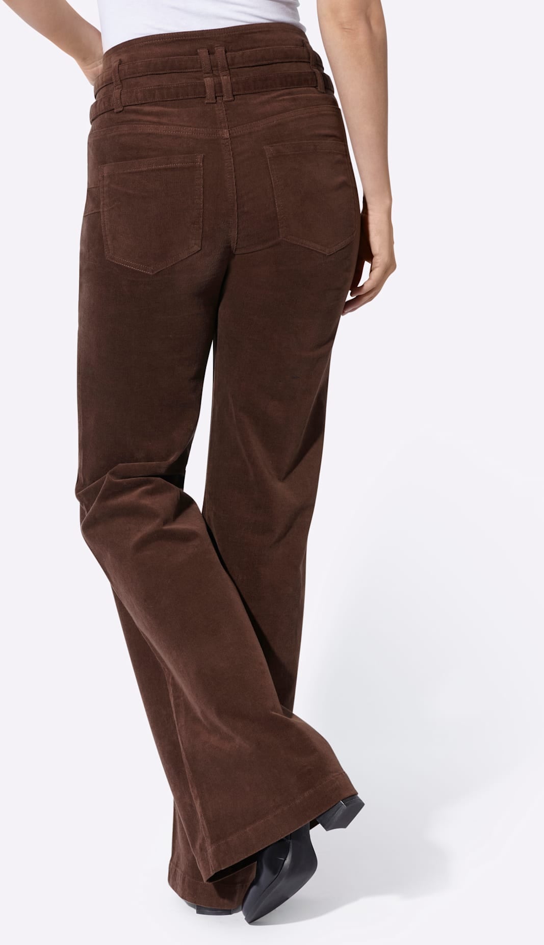 heine Pantalon en velours côtelé