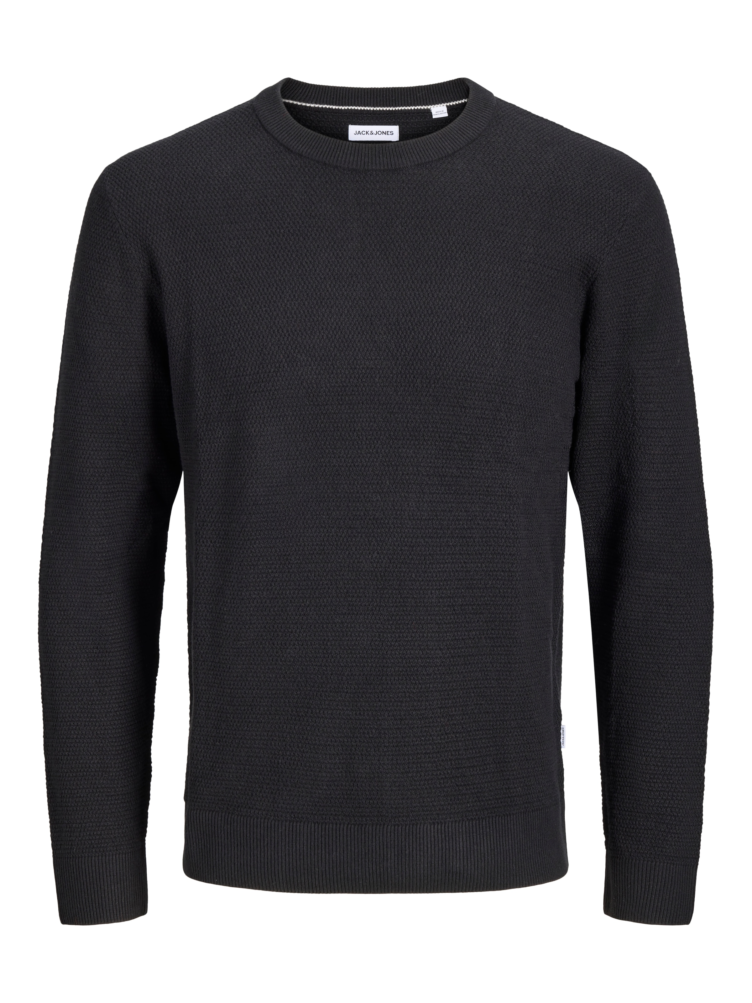 Jack & Jones PlusSize Pull à col rond »JJERYDER KNIT CREW NECK SN PLS« Coton, coupe normale