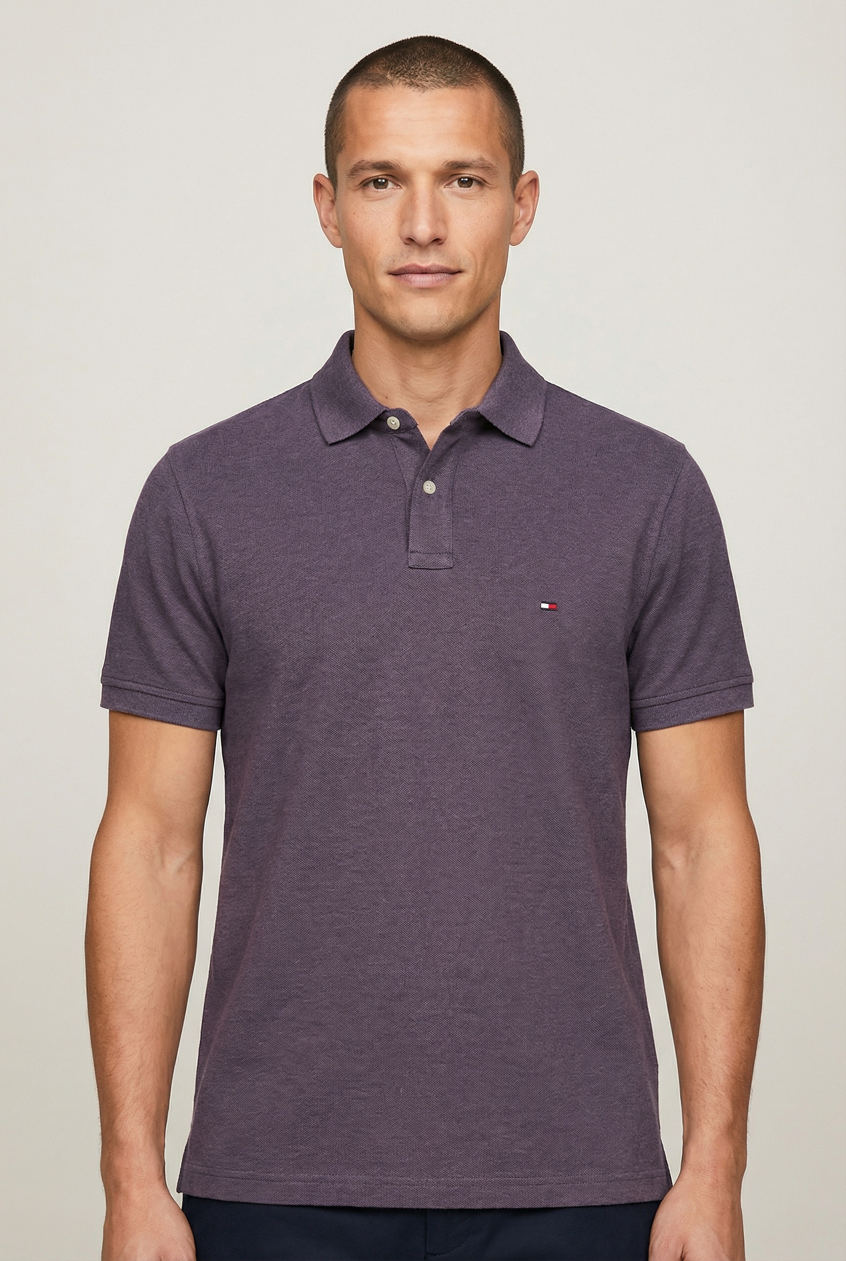 Tommy Hilfiger Poloshirt »1985 SLIM POLO« Markenstickerei, aus Baumwoll-Piqué