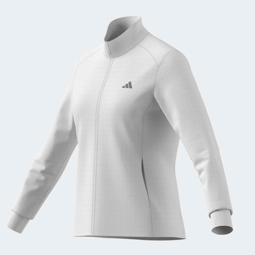 adidas Performance Trainingsjacke »W TXTR JKT« mit Reissverschluss, aus Polyester, normaler Schnitt, gerader Abschluss