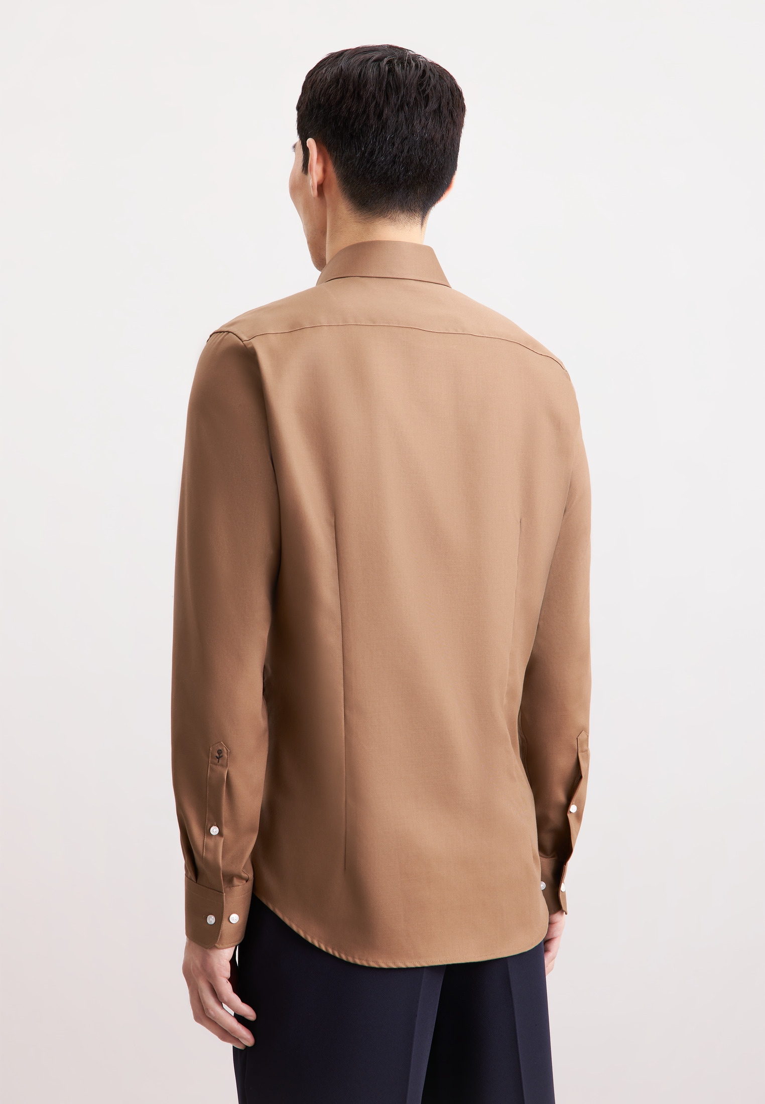 seidensticker Businesshemd »Schwarze Rose« Shaped 1/1 Kentkragen Uni