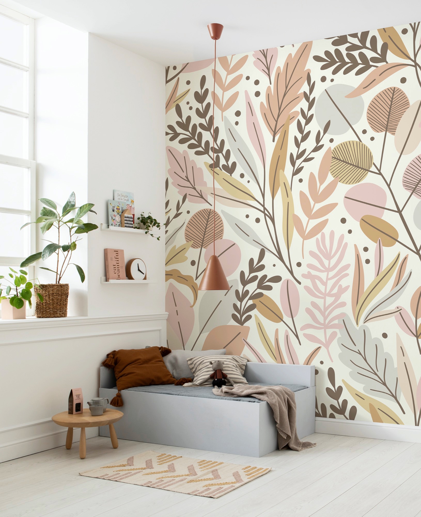 Komar Papier peint intissé »Digitaldruck Vlies -  Twigs - Grösse 200 x 280 cm« imprimé Wohnzimmer, Schlafzimmer