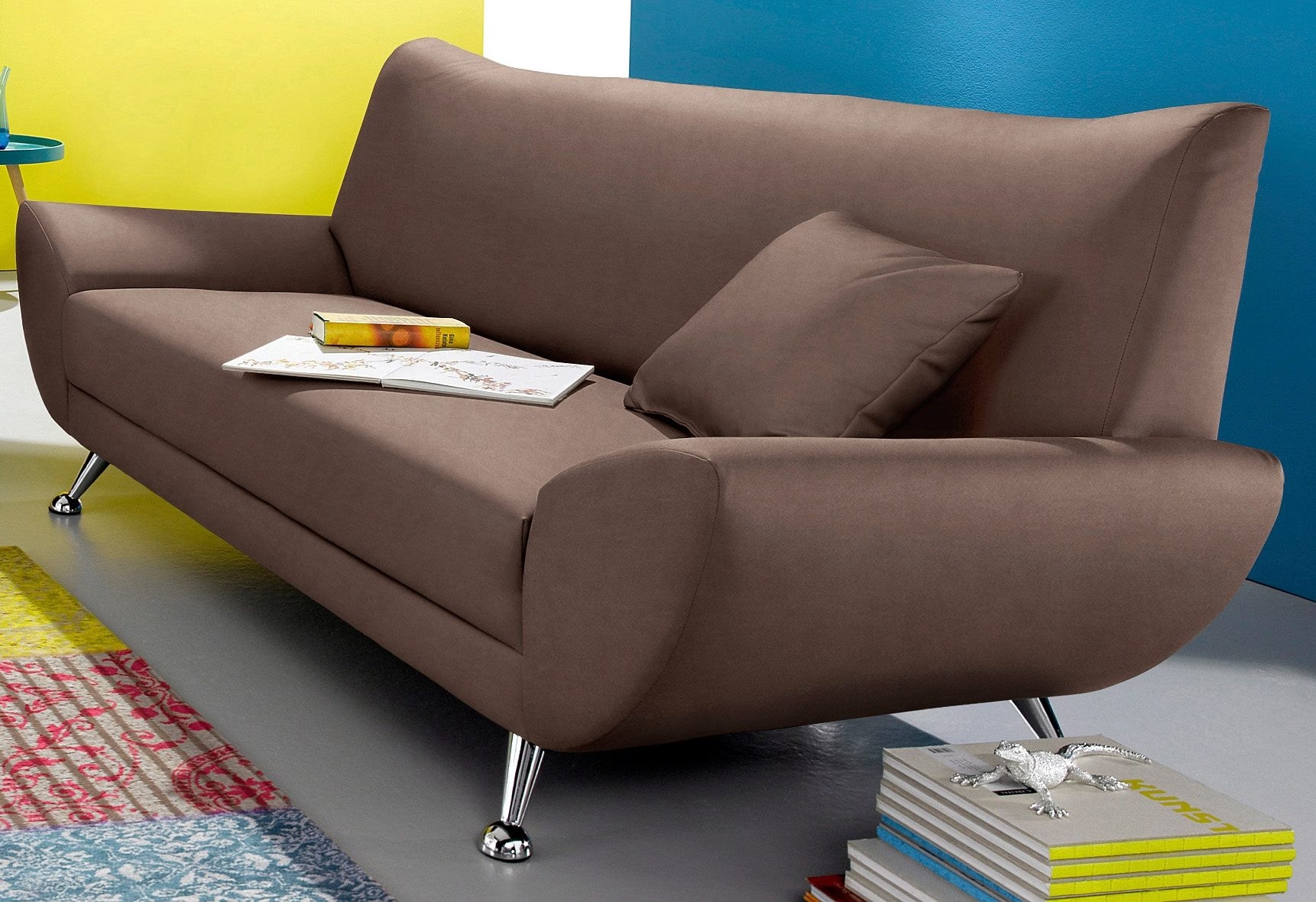 INOSIGN 3-Sitzer »Saltare elegant und komfortabel, toller Designfuss«