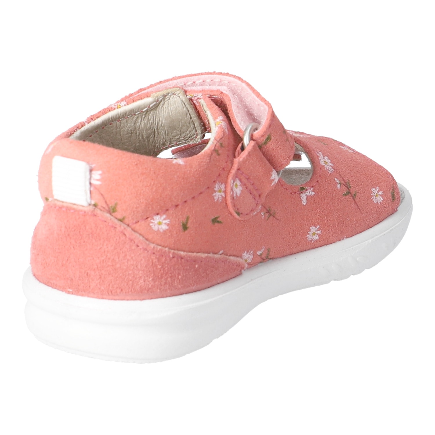 PEPINO by RICOSTA Lauflernschuh »Banu WMS: mittel«  Sandalette mit Klett und Animal Print, Grössenschablone zum Download