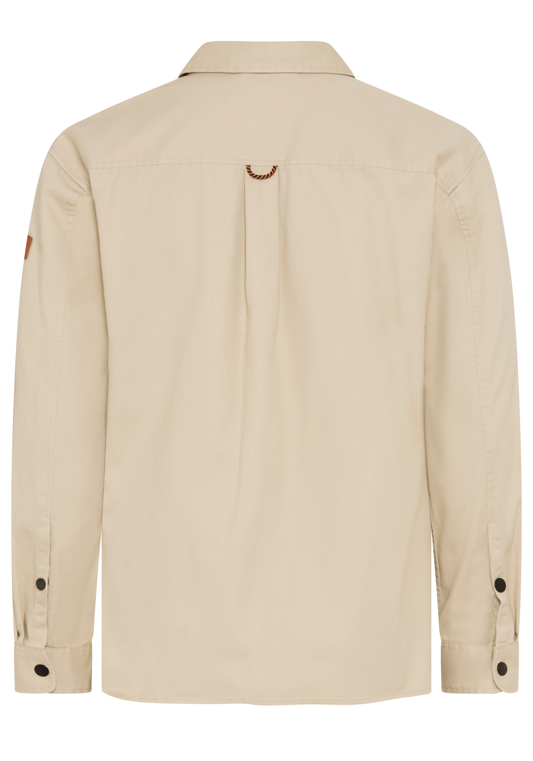 KangaROOS Chemise à manches longues avec boutons-pression en sergé