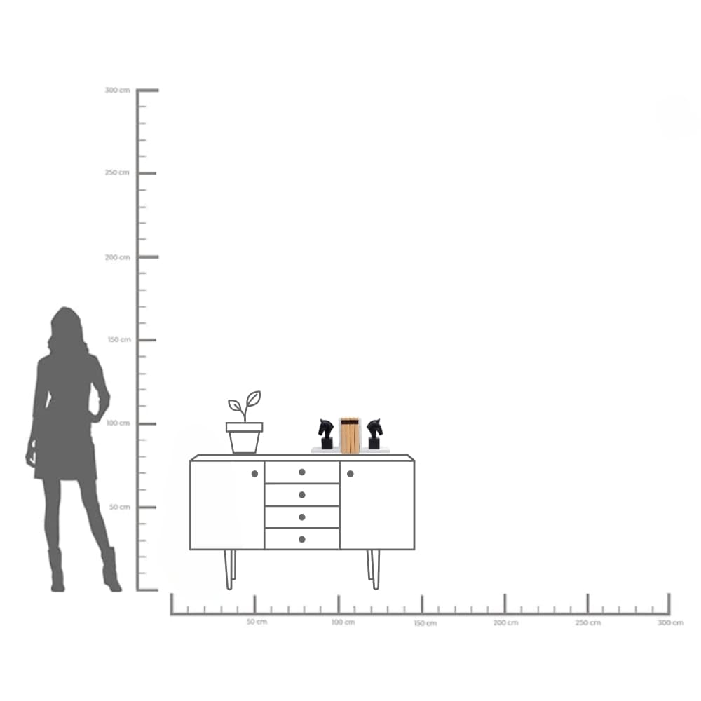 Kare Design Buchstütze »Buchstütze Horse (2/Set)«