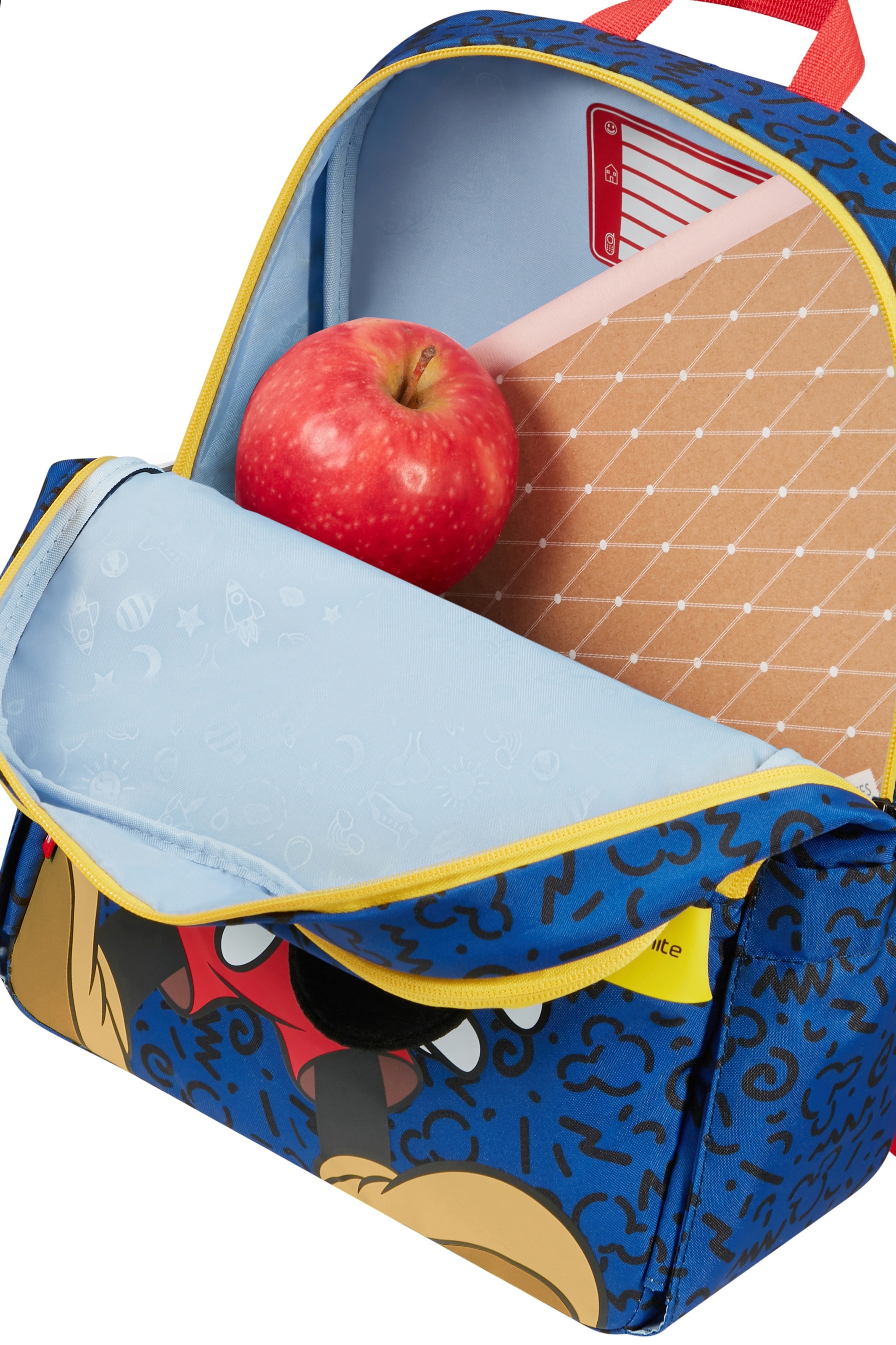 Samsonite Sac à dos pour enfants »DAYDREAM DISNEY, Mickey Happy« reflektierende Details