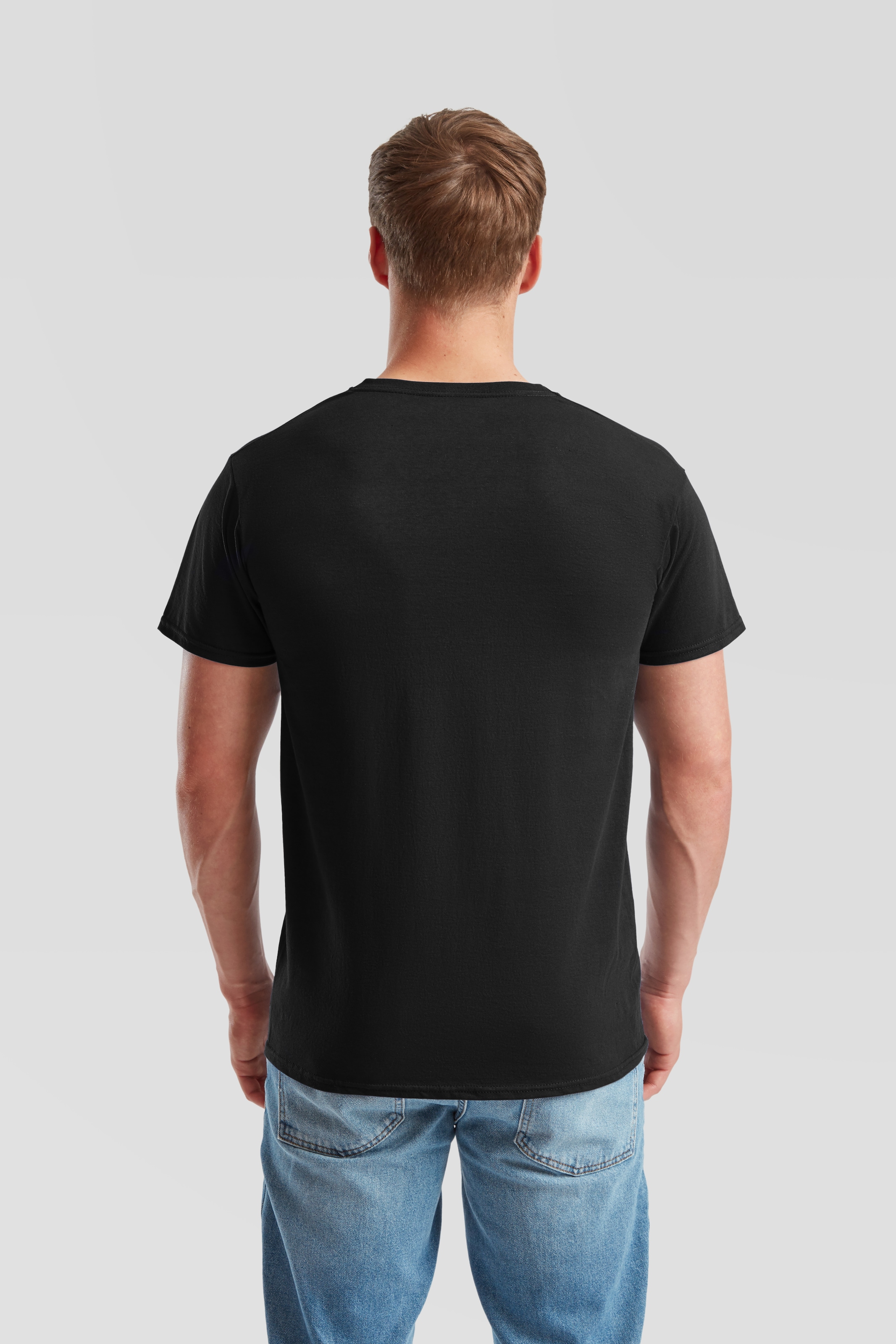 Fruit of the Loom T-shirt, 6 cuis aus Baumwolle, V-Ausschnitt, 6-teilig
