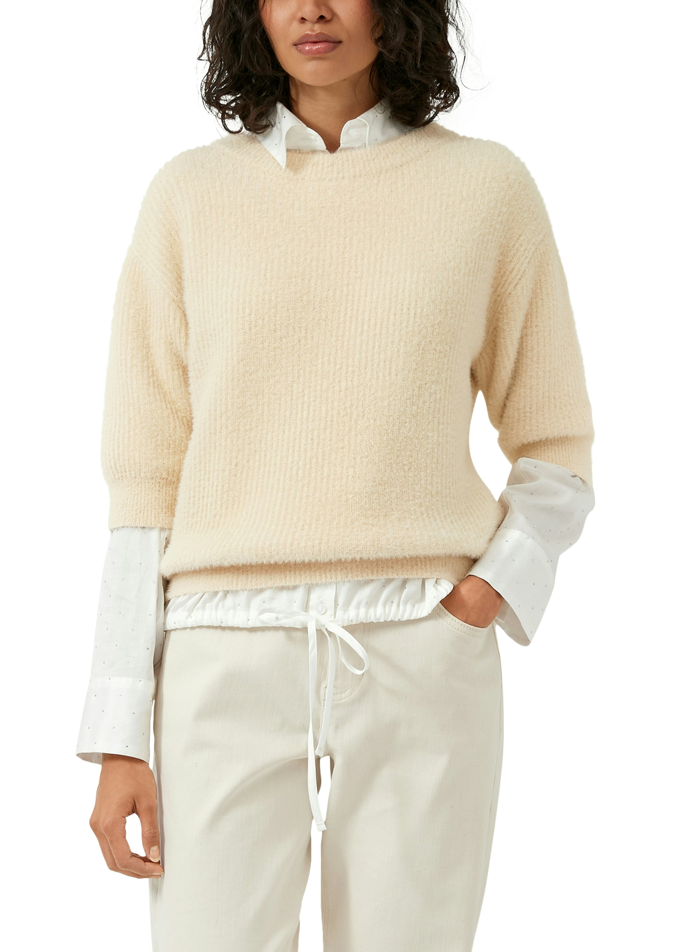s.Oliver Strickpullover mit Struktur