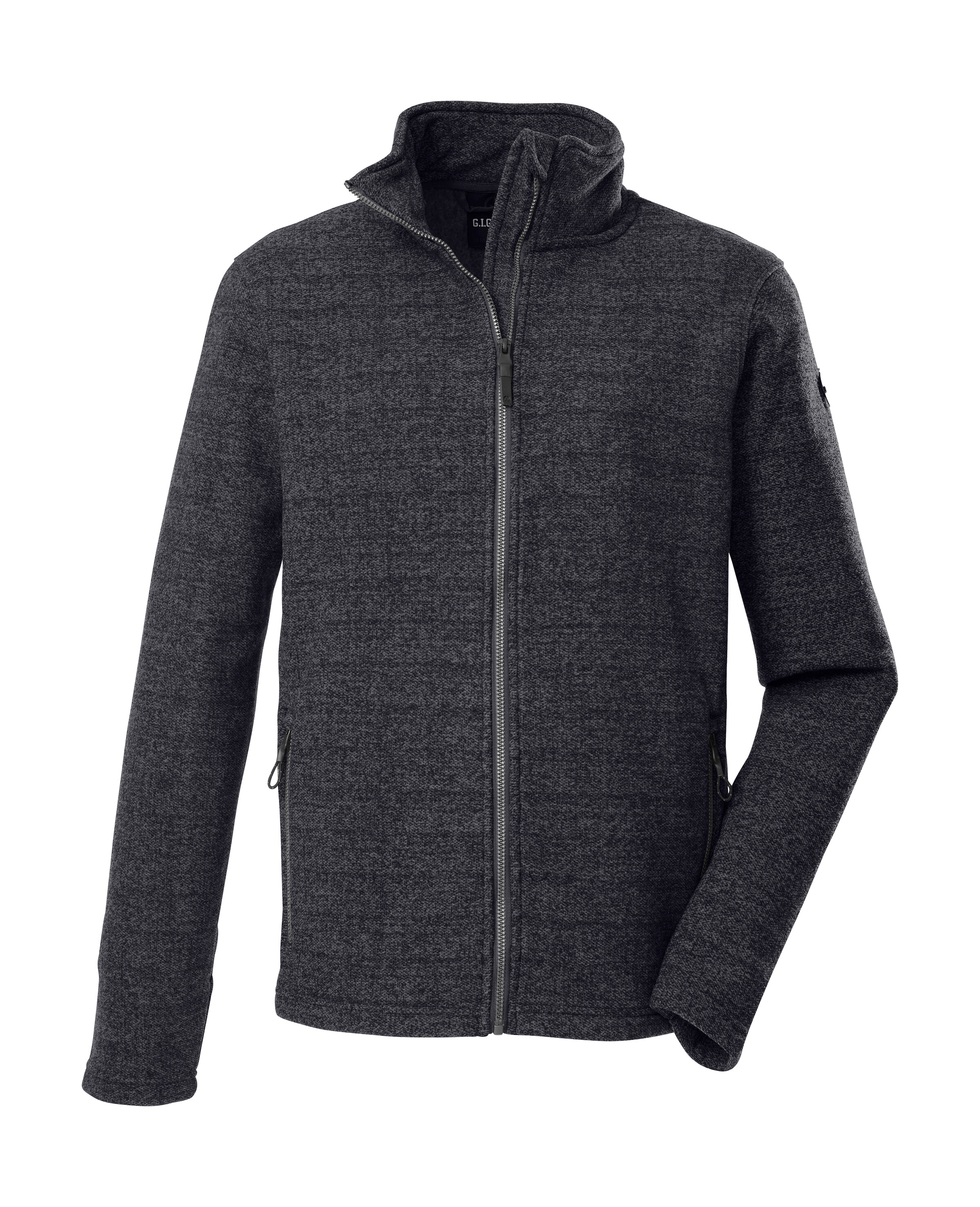 G.I.G.A. DX by killtec Veste polaire »GW 42 MN FLC JCKT« G.I.G.A. DX Fleecejacke: Melange Optik, Zipper-Taschen, Kinnschutz