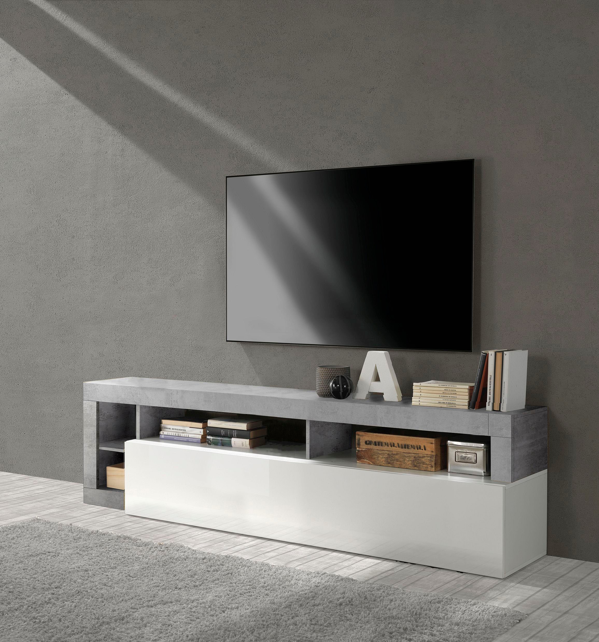 Home affaire Table basse »Hamburg, TV-Bank« Breite 210 cm