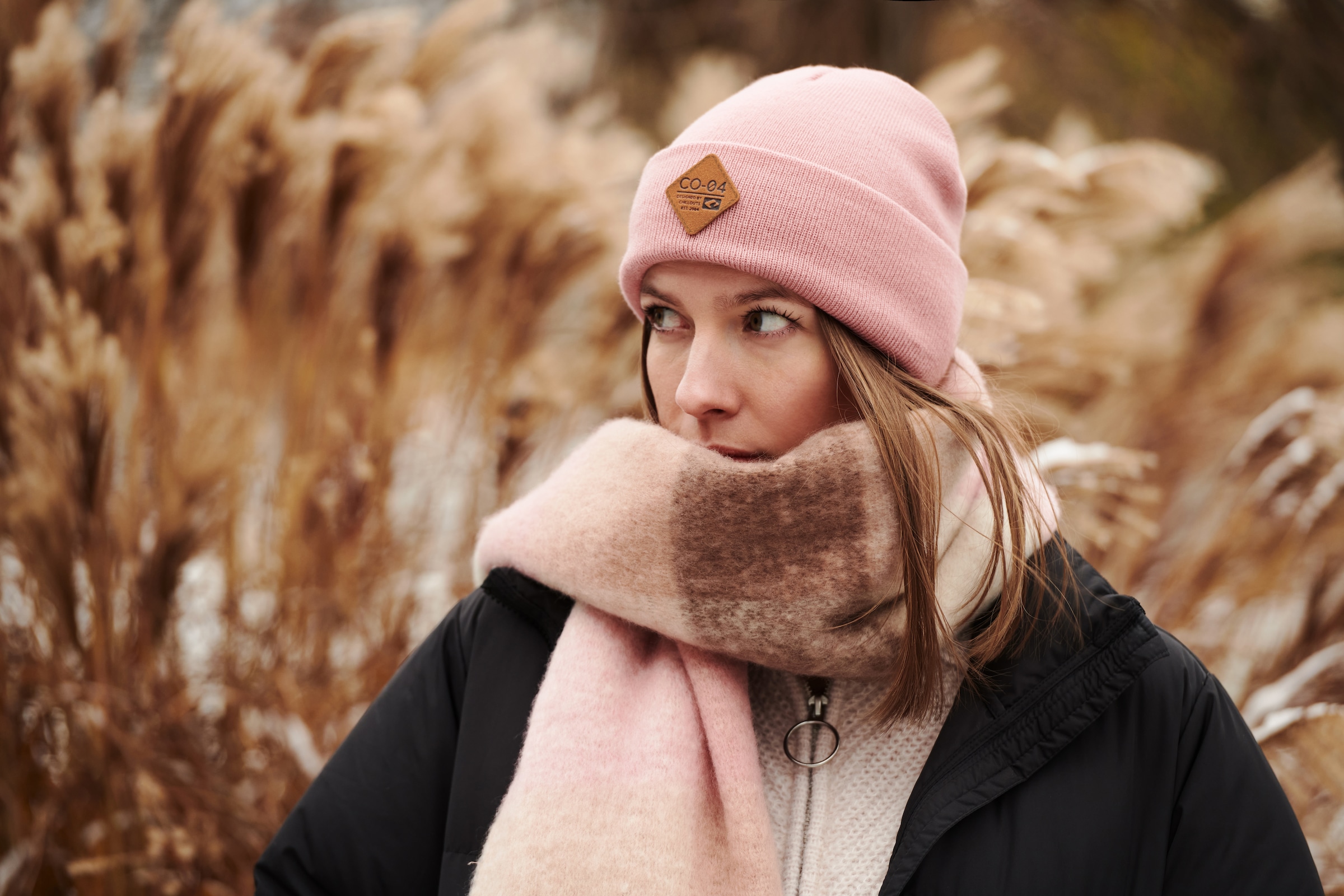 chillouts Beanie »Nicki Hat« mit stilvollem Logo-Emblem