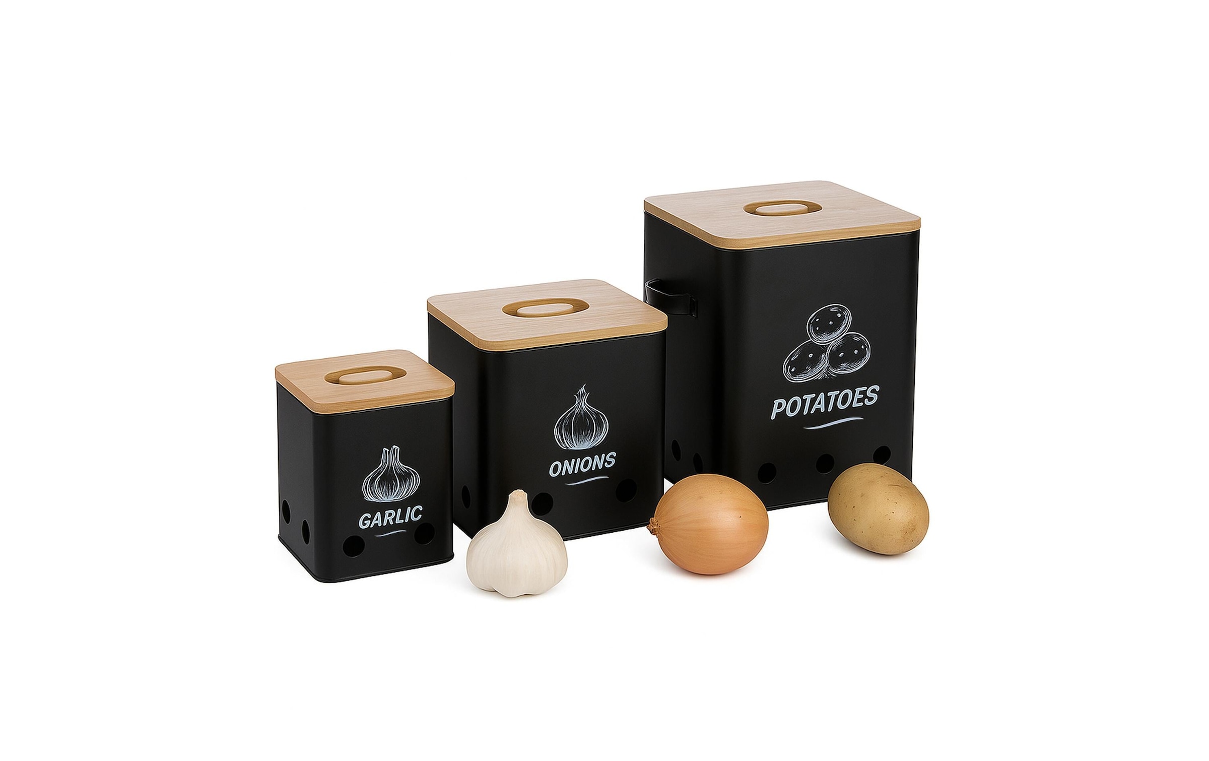 relaxdays Aufbewahrungsbox »3er Set«