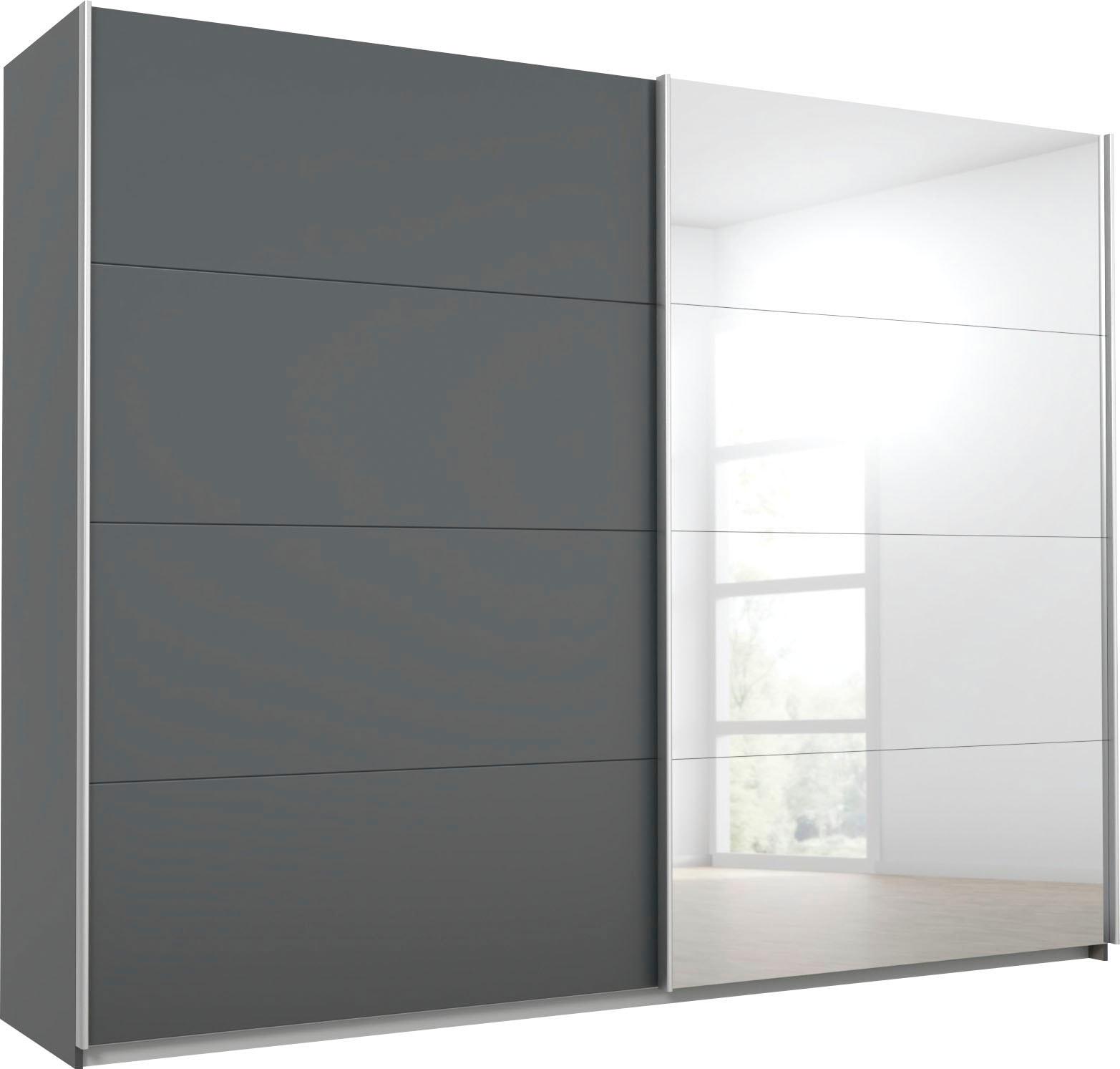 rauch Armoire à portes coulissantes »Quadra« mit Spiegelelementen
