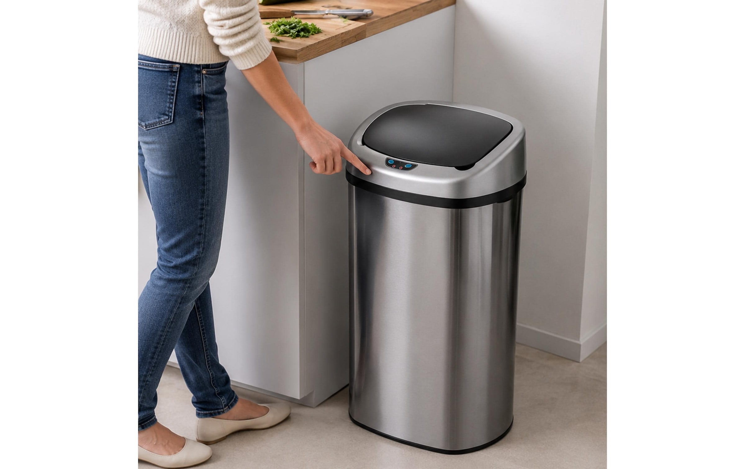 relaxdays Mülleimer »50 l« 1 Behälter