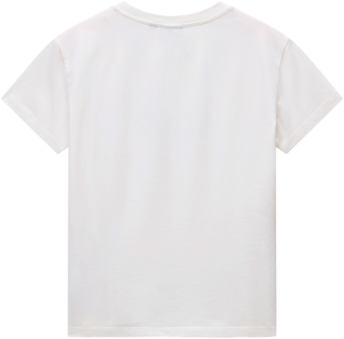 Napapijri T-shirt à manches courtes »S-BOX LOGO SS W 1 A69 LANGOUSTINO A69« avec encolure ronde, en coton jersey simple, coupe régulière