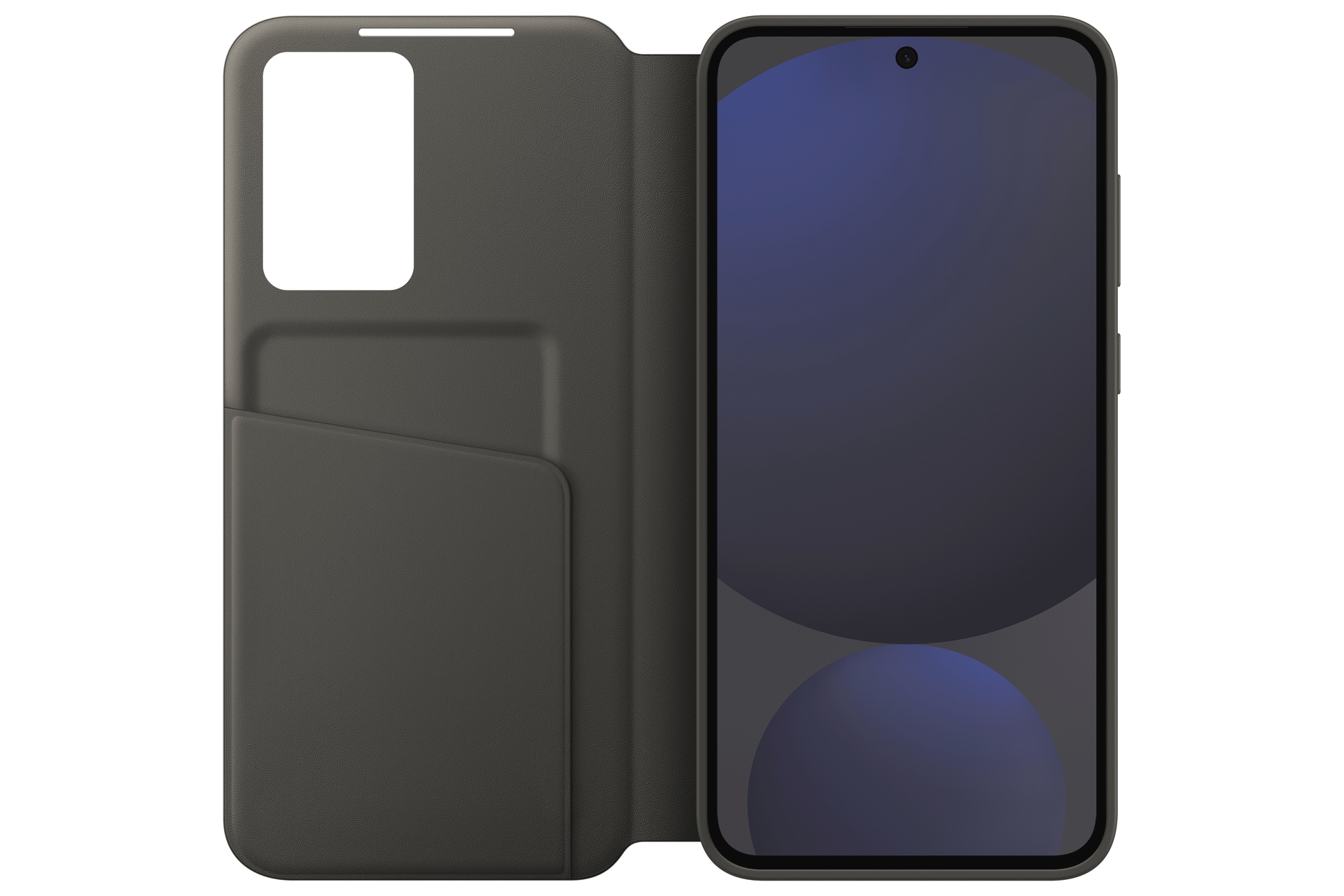 Samsung Handyhülle »Smart View Wallet Case für Samsung Galaxy S24 FE« Backcover, Schutzhülle, Handyschutzhülle, Case, Schutzcase, stossfest