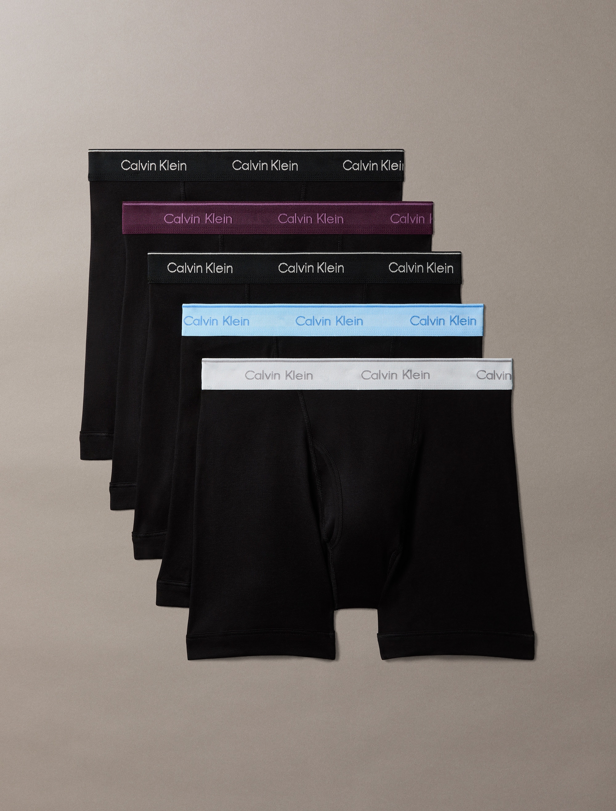 Calvin Klein Underwear Boxershorts »Boxer Brief 5PK« Packung, 5er-Pack,  Regular fit mit gerader Beinform