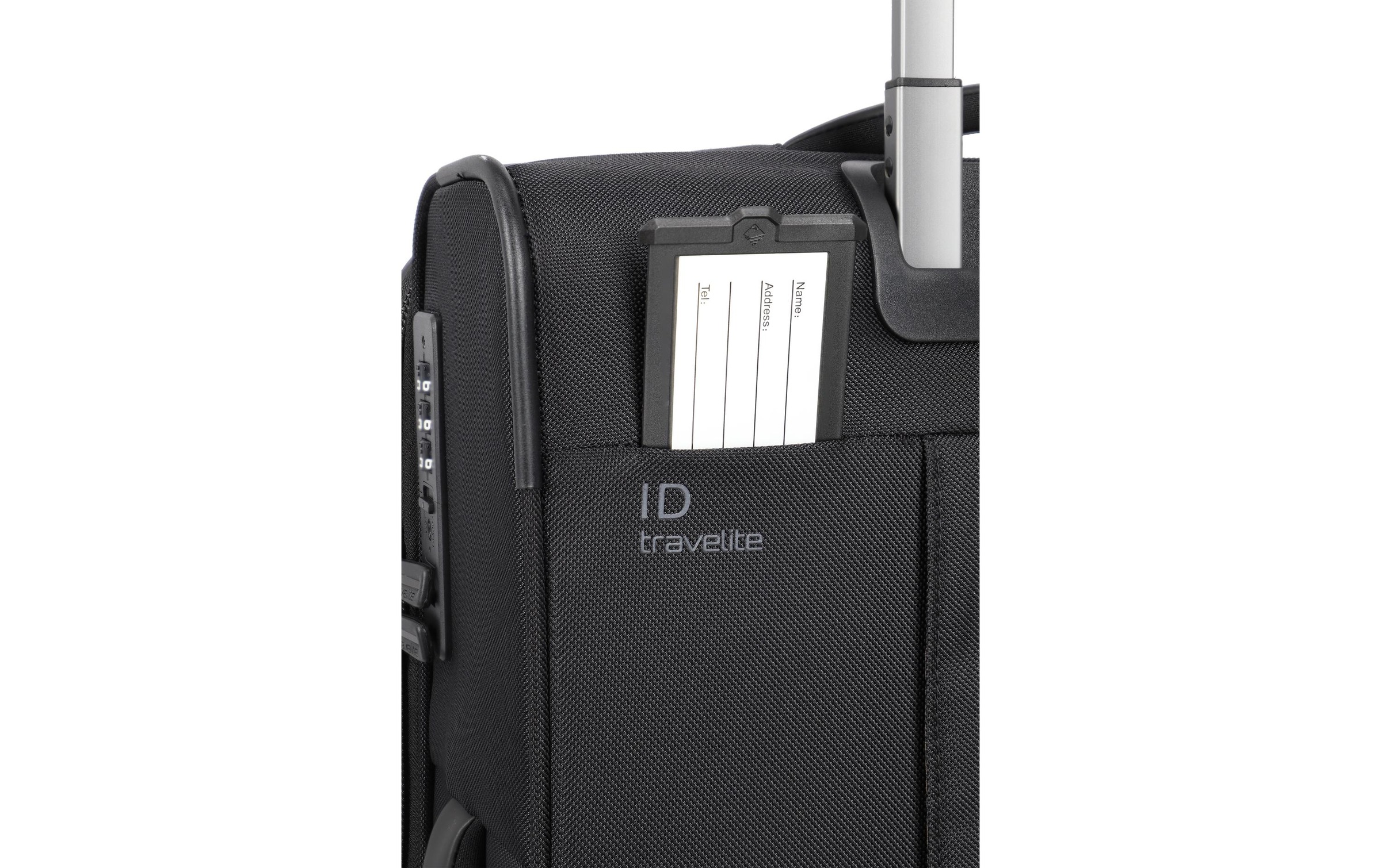 travelite Trolley »travelite Crosslite Trolley S Erweiterbar, 41 l« 41 l 2 Rollen