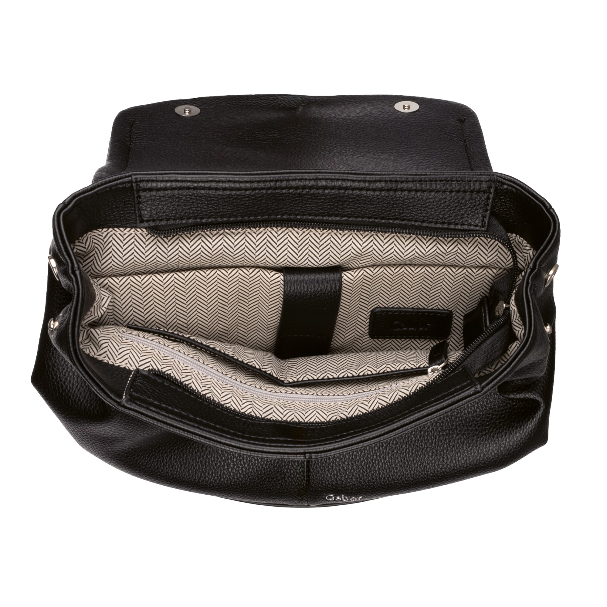 Gabor Sac à dos »Lenea« aus leicht genarbtem Lederimitat mit dekorativen Ziernähten