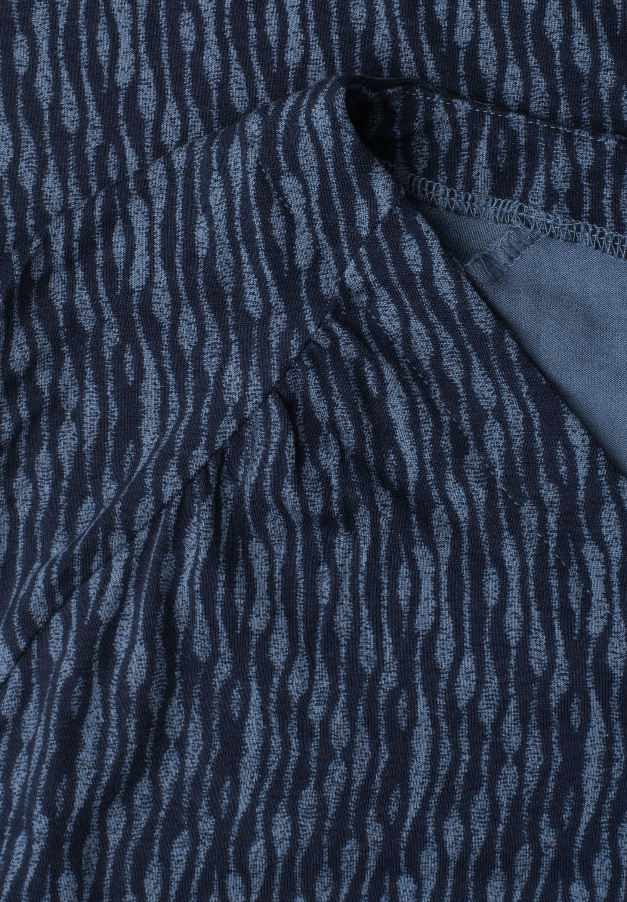 STREET ONE Haut de chemise top d'été avec imprimé intégral