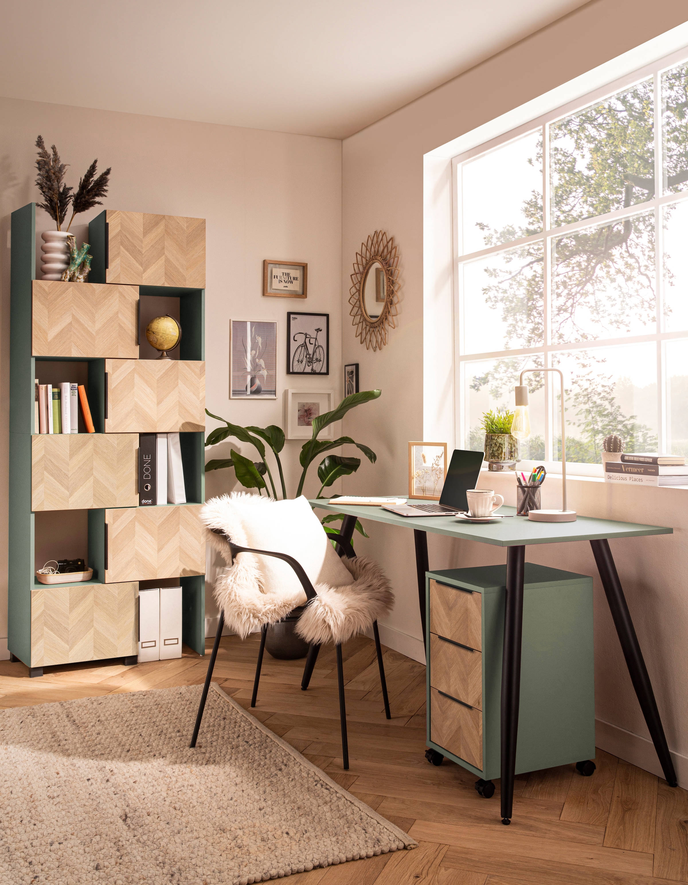 Schildmeyer Arbeitstisch »Piazza, Breite 138 cm« 2 Stk. tlg. Made in Germany