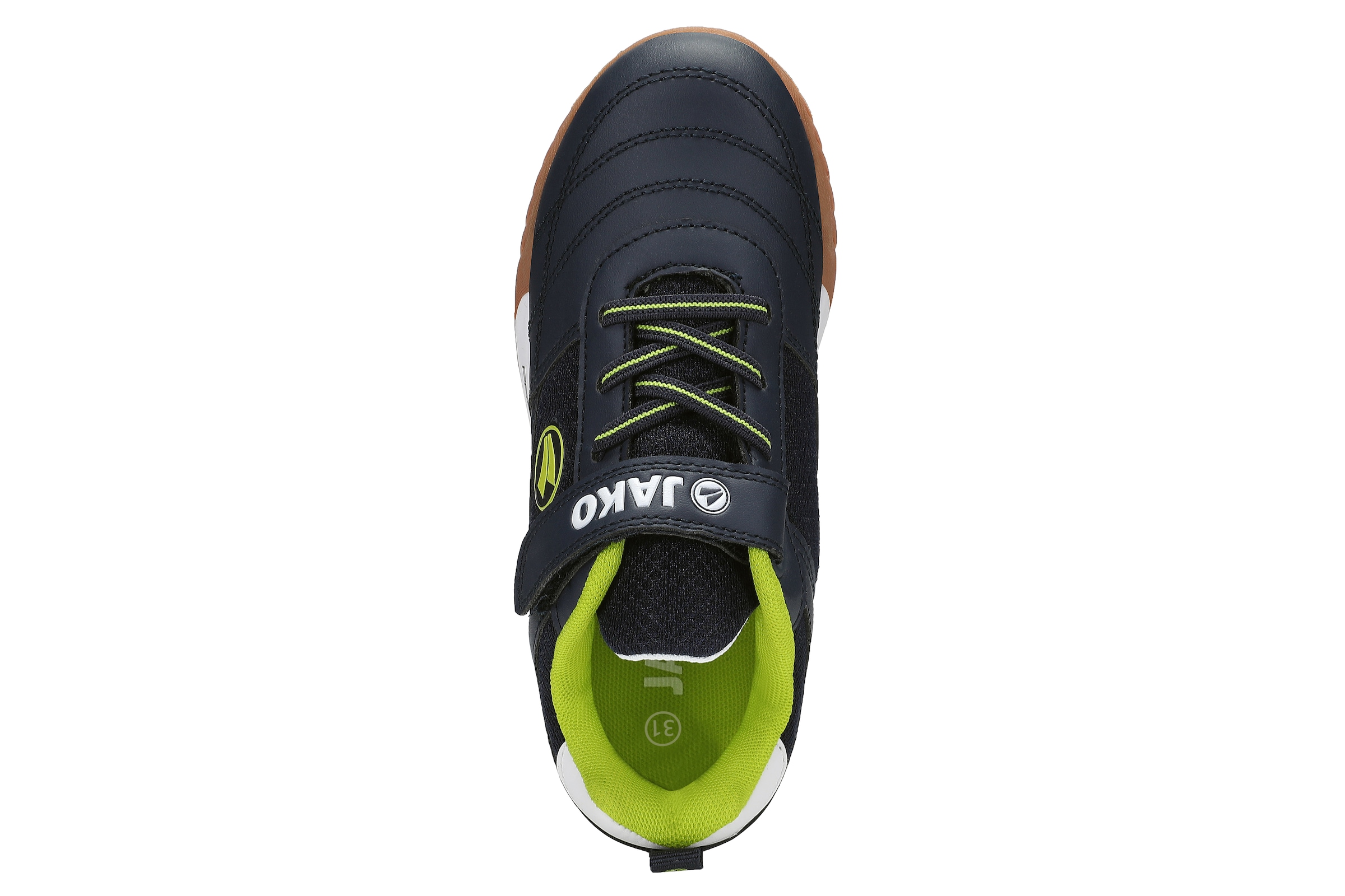 Jako Sneakers »J-SH Winger EV«  Chaussure d’intérieur, pour enfants, non marquante, fermeture velcro