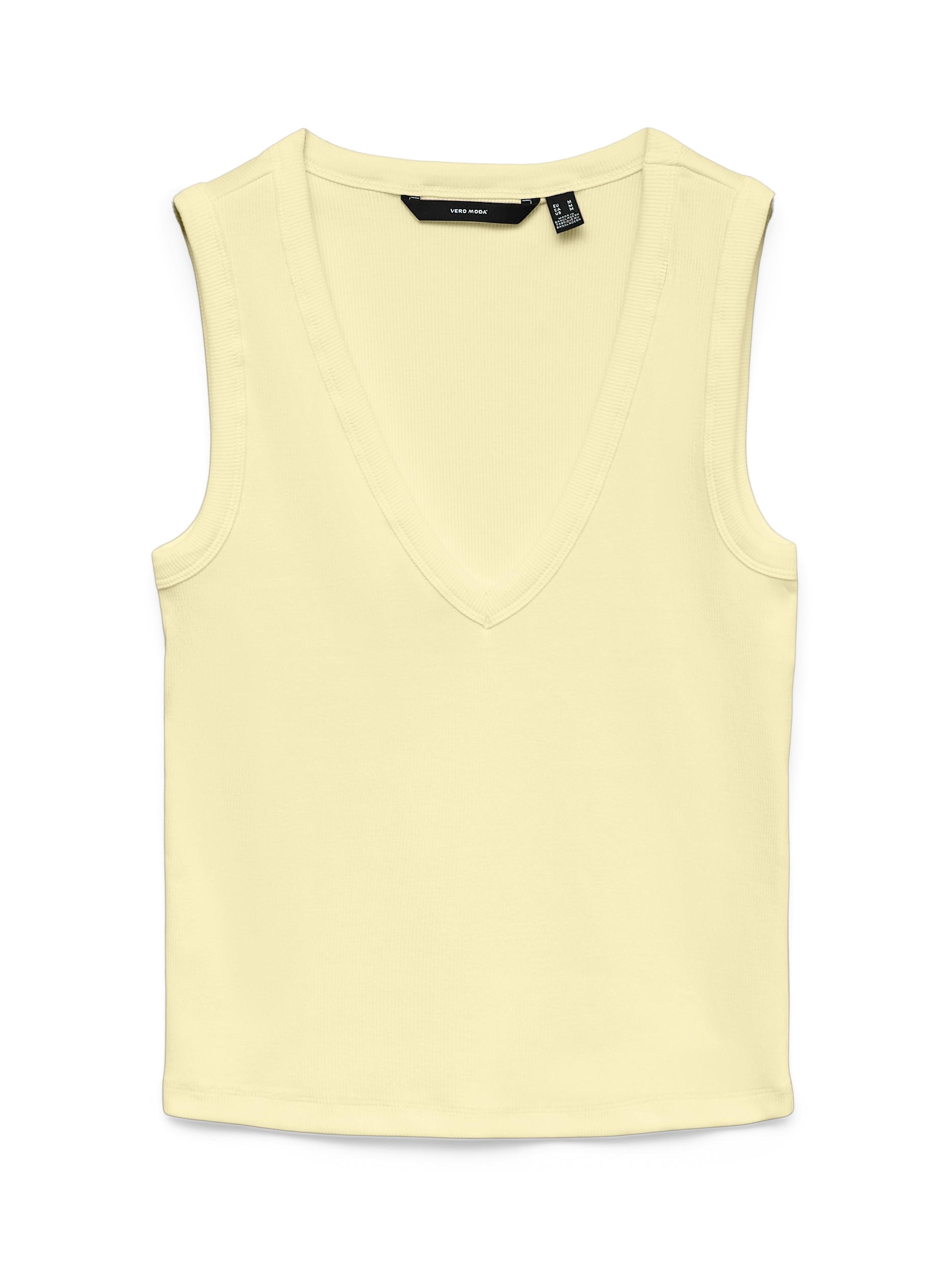 Vero Moda V-Shirt »VMCHLOE SHORT DEEP V-NECK TOP JRS NOOS« Baumwollmischung, regular fit