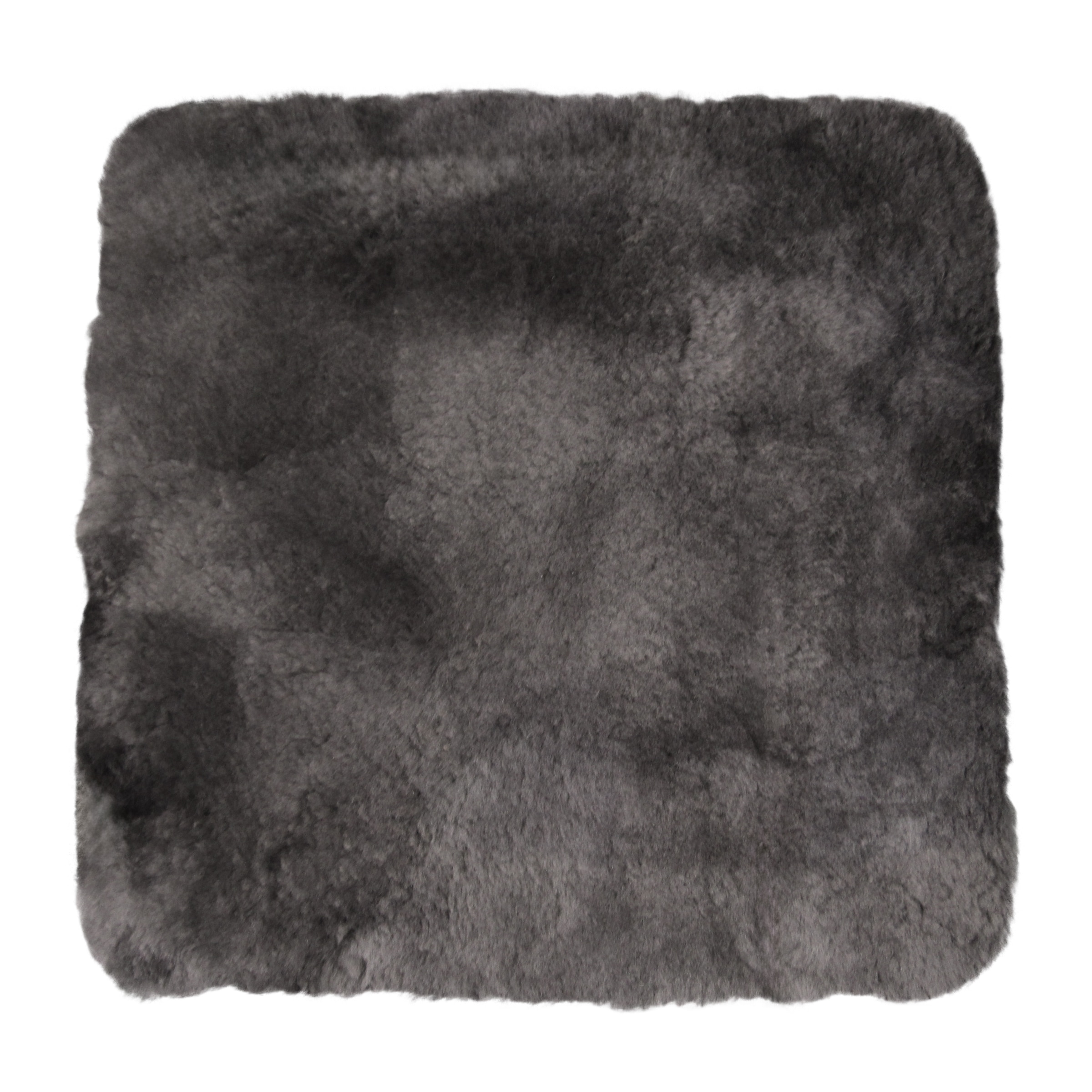 Heitmann Felle Coussin d'assise »Lammfell Patchwork« coussin d'assise, carré, 35x35 cm, véritable peau d'agneau, doux et moelleux