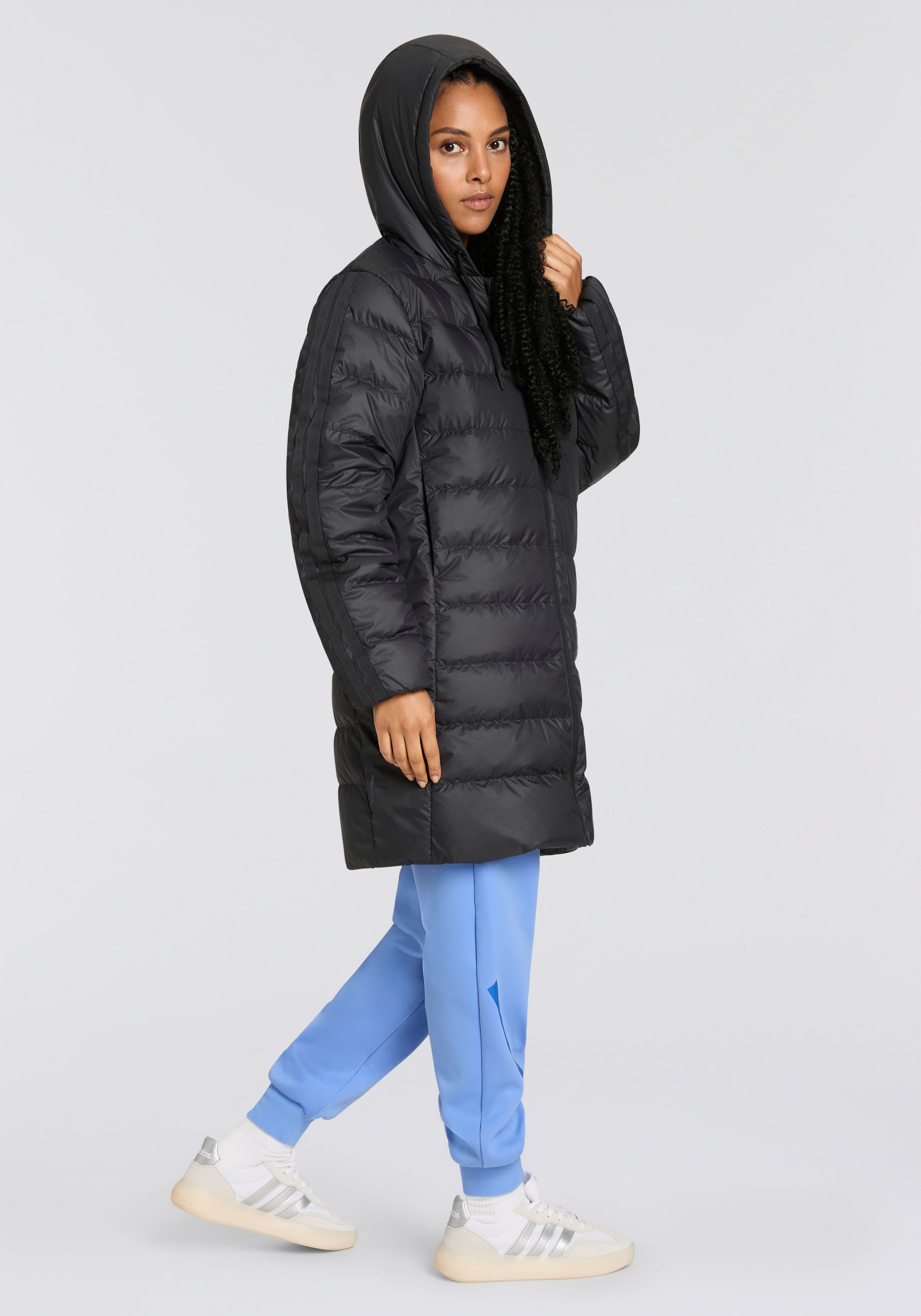 adidas Sportswear Daunenjacke »W ESS 3S L D HP« Winterjacke Damen